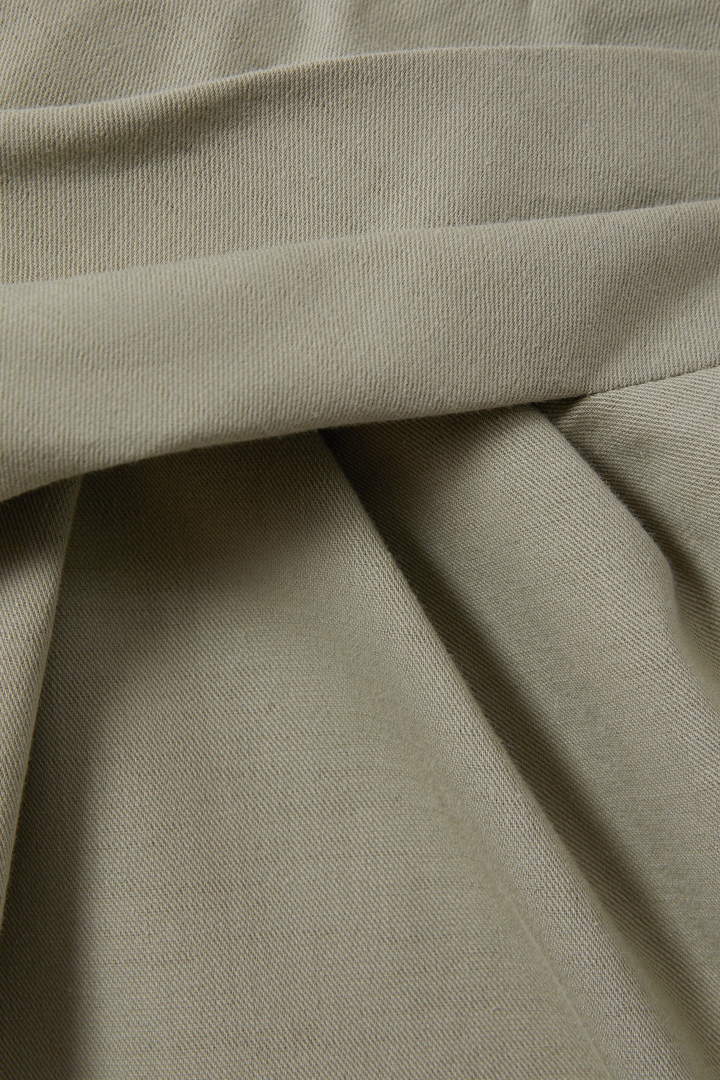 WRAP MIDI SKIRT KHAKI 6