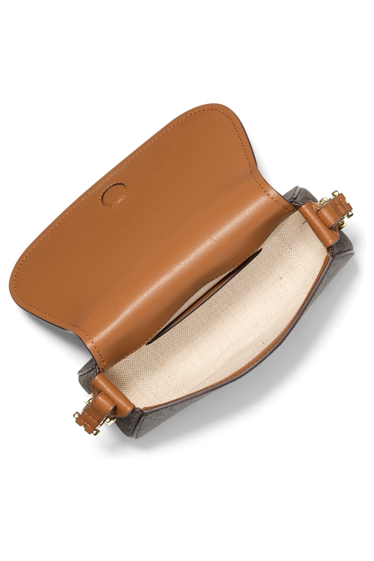 SMALL FLAP XBODY BAG BROWN/ACORN 2