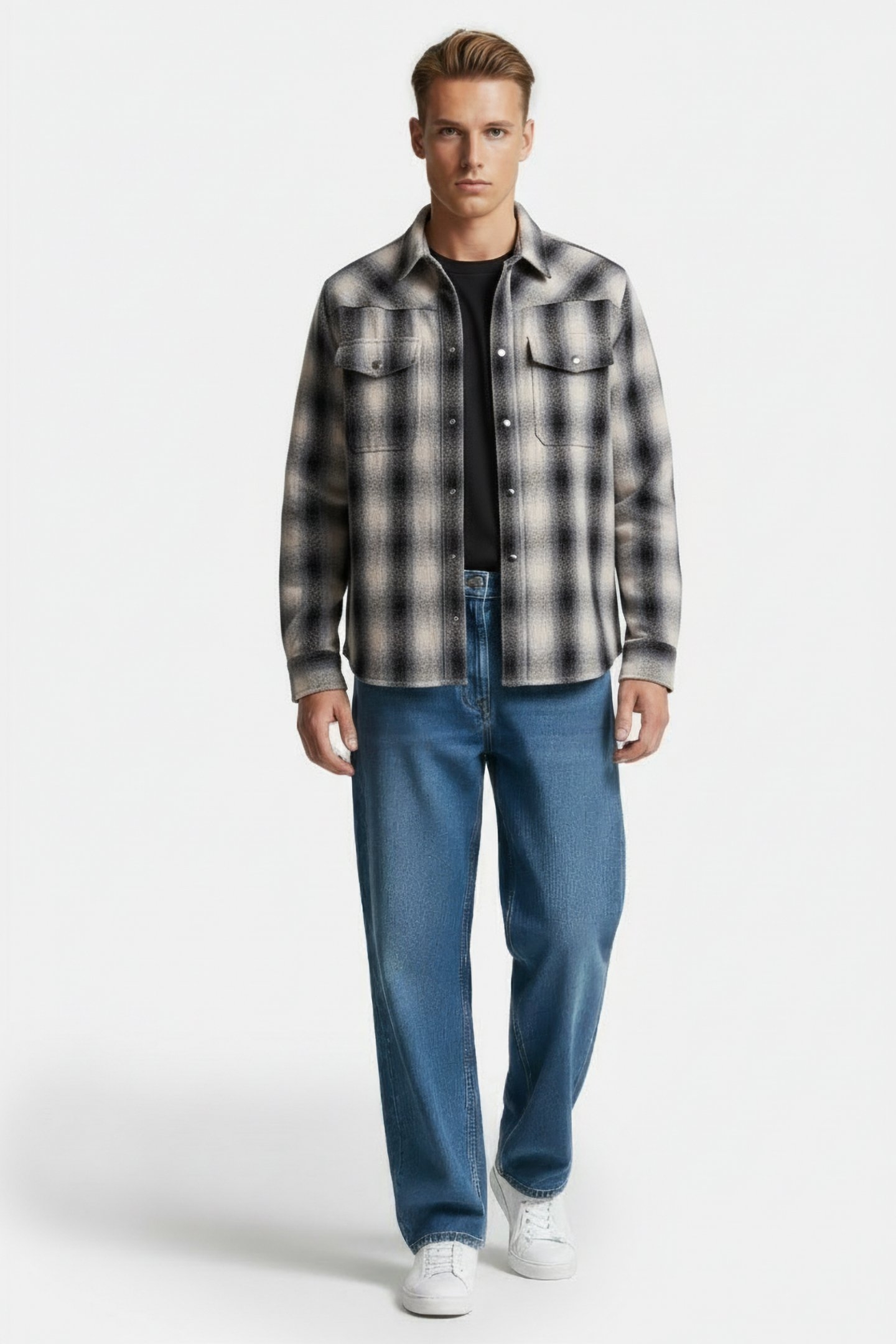 SOUBA ECRU/BLACK/GREY 1