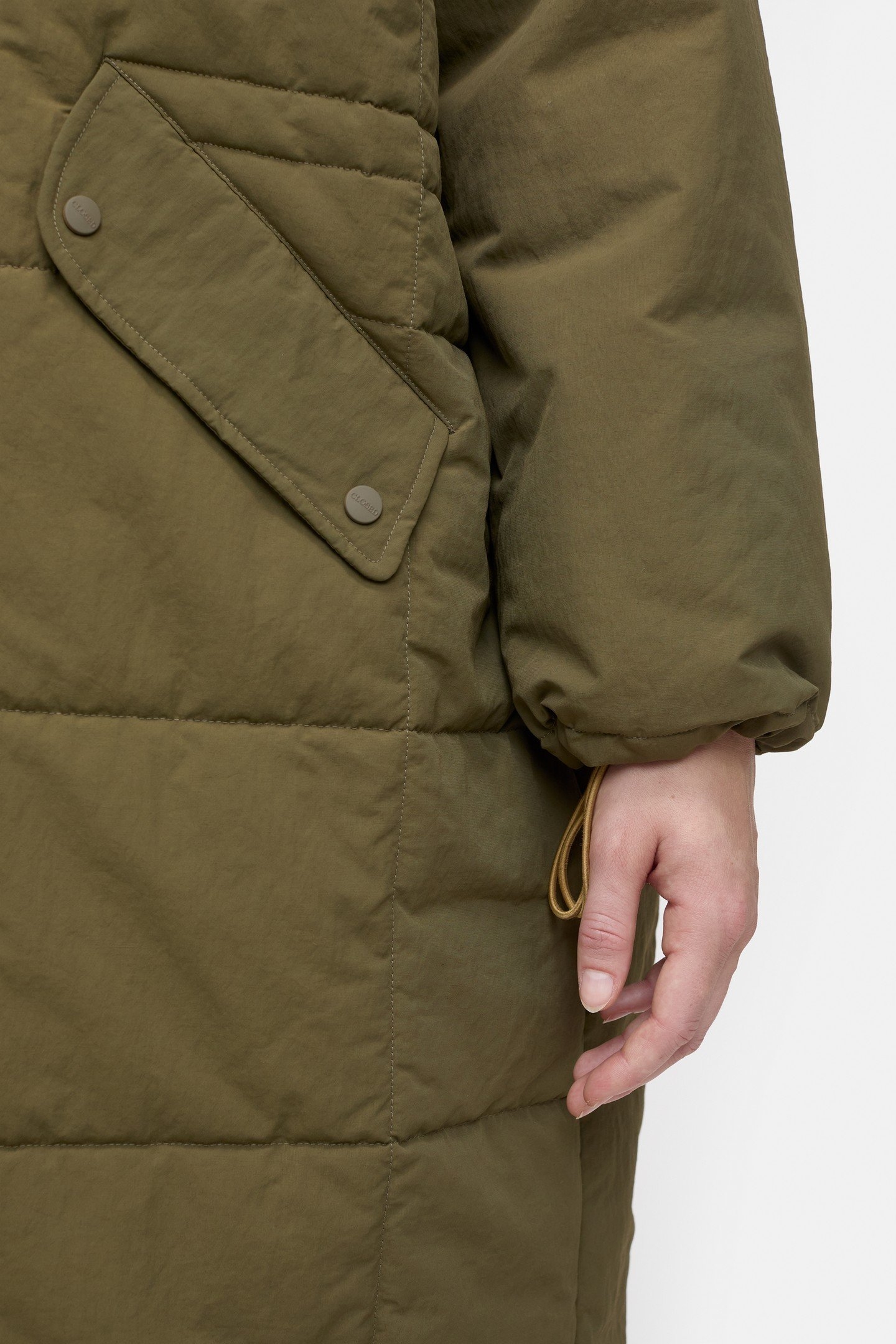 QUILTED COAT JACKET VER GREEN 8