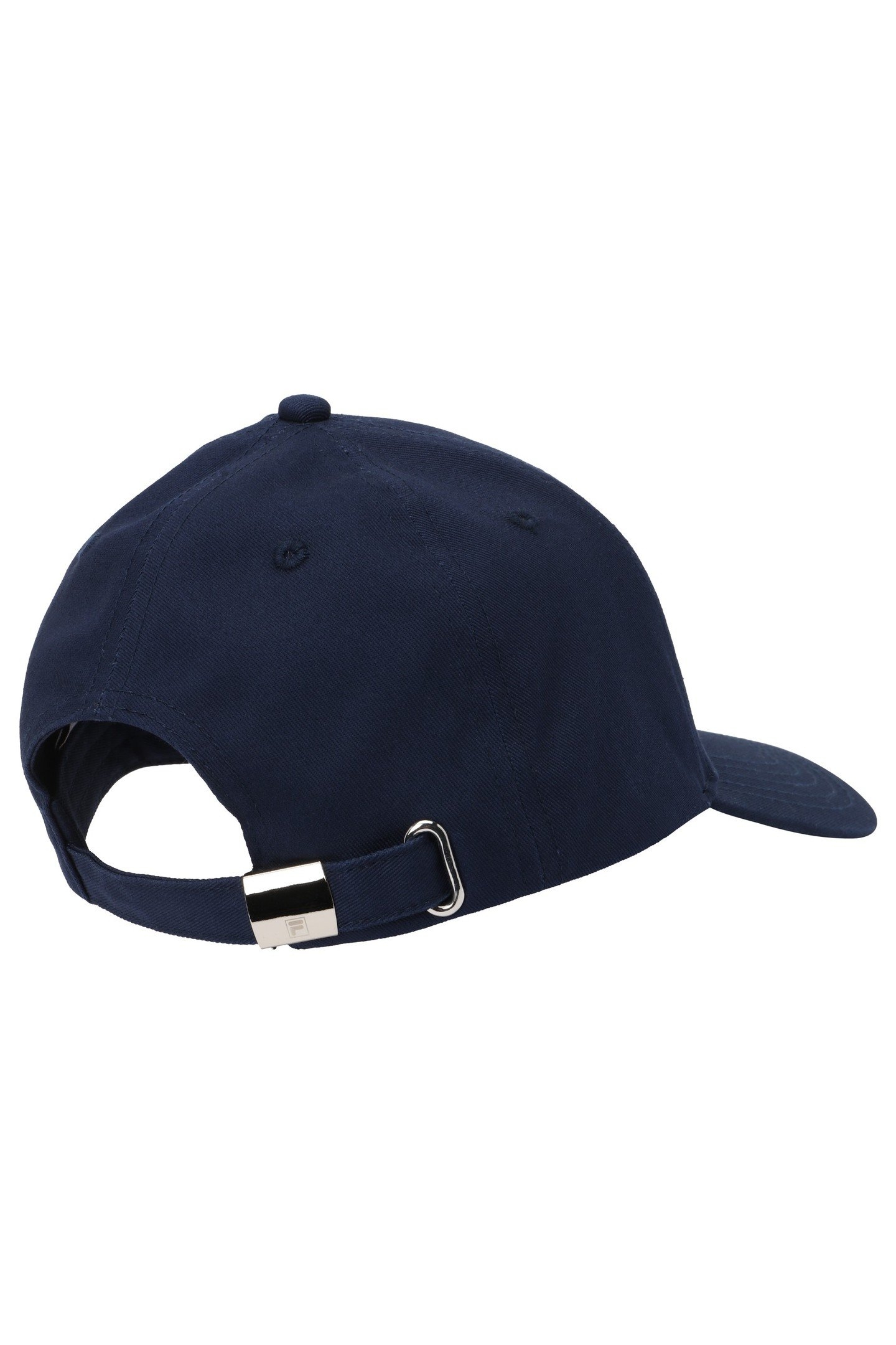 UNISEX BRASOV 6 PANEL CAP WITH LINEAR LOGO - STRAP BACK BLAC 1