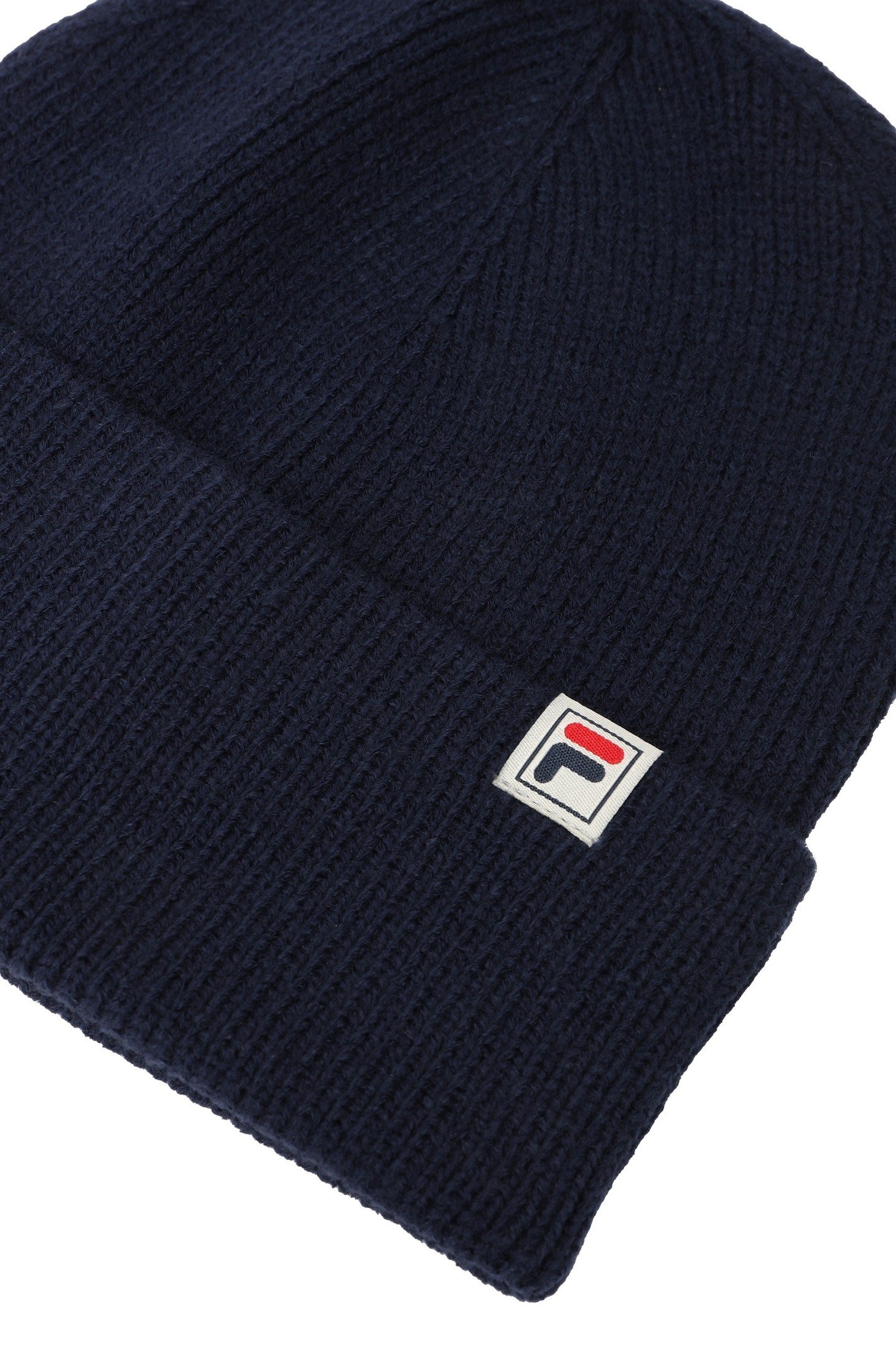 UNISEX MILANO MID HEIGHT LOGO KNIT BEANIE BLACK IRIS 2