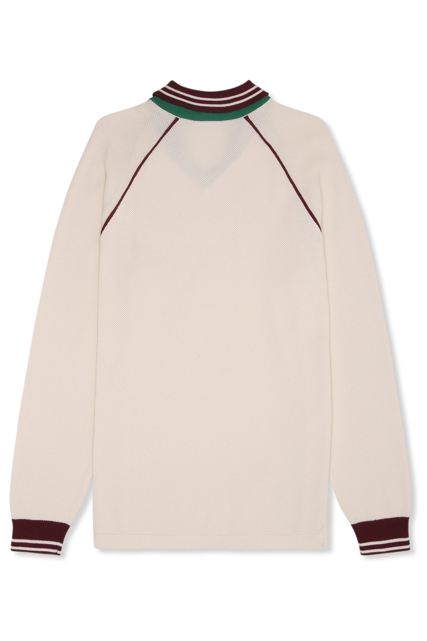 MOLINAZZO REGULAR KNIT POLO SWEATER EGRET 4