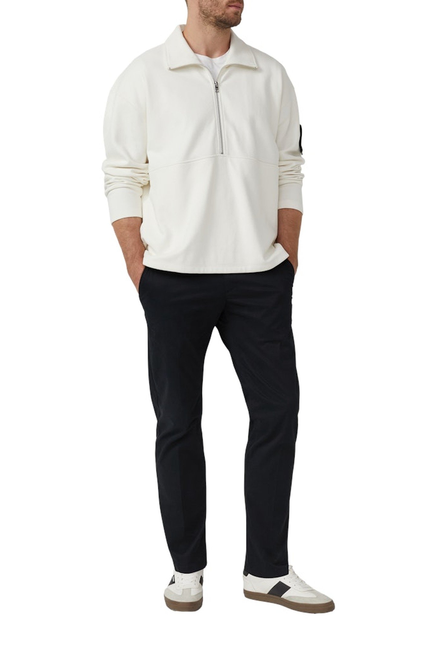 S.OLIVER SWEATSHIRTS WHITE 4