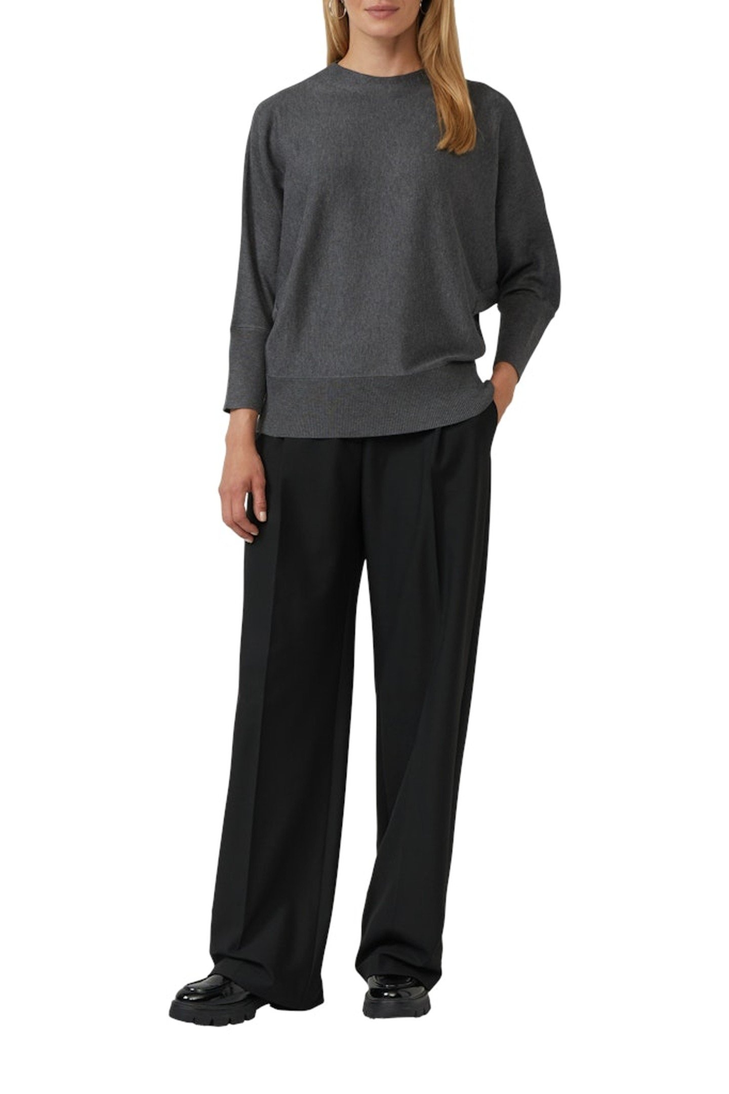 S.OLIVER PULLOVER GREY/BLACK 4