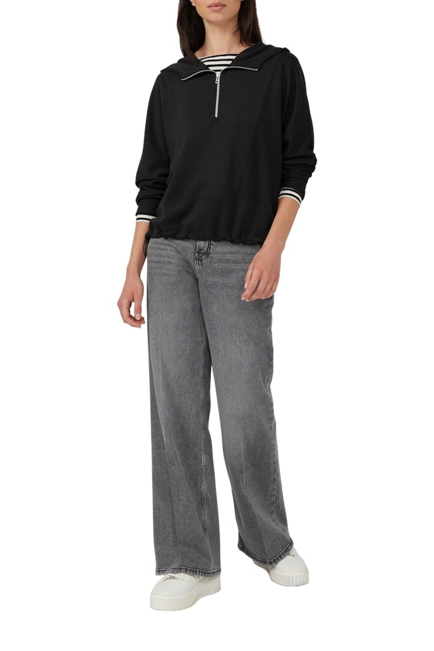 S.OLIVER SWEATSHIRTS BLACK 4