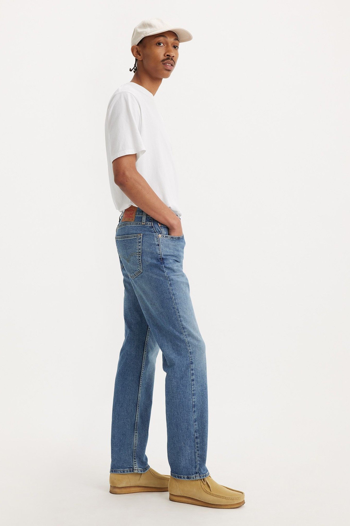 514™ STRAIGHT JEANS MED INDIGO 3