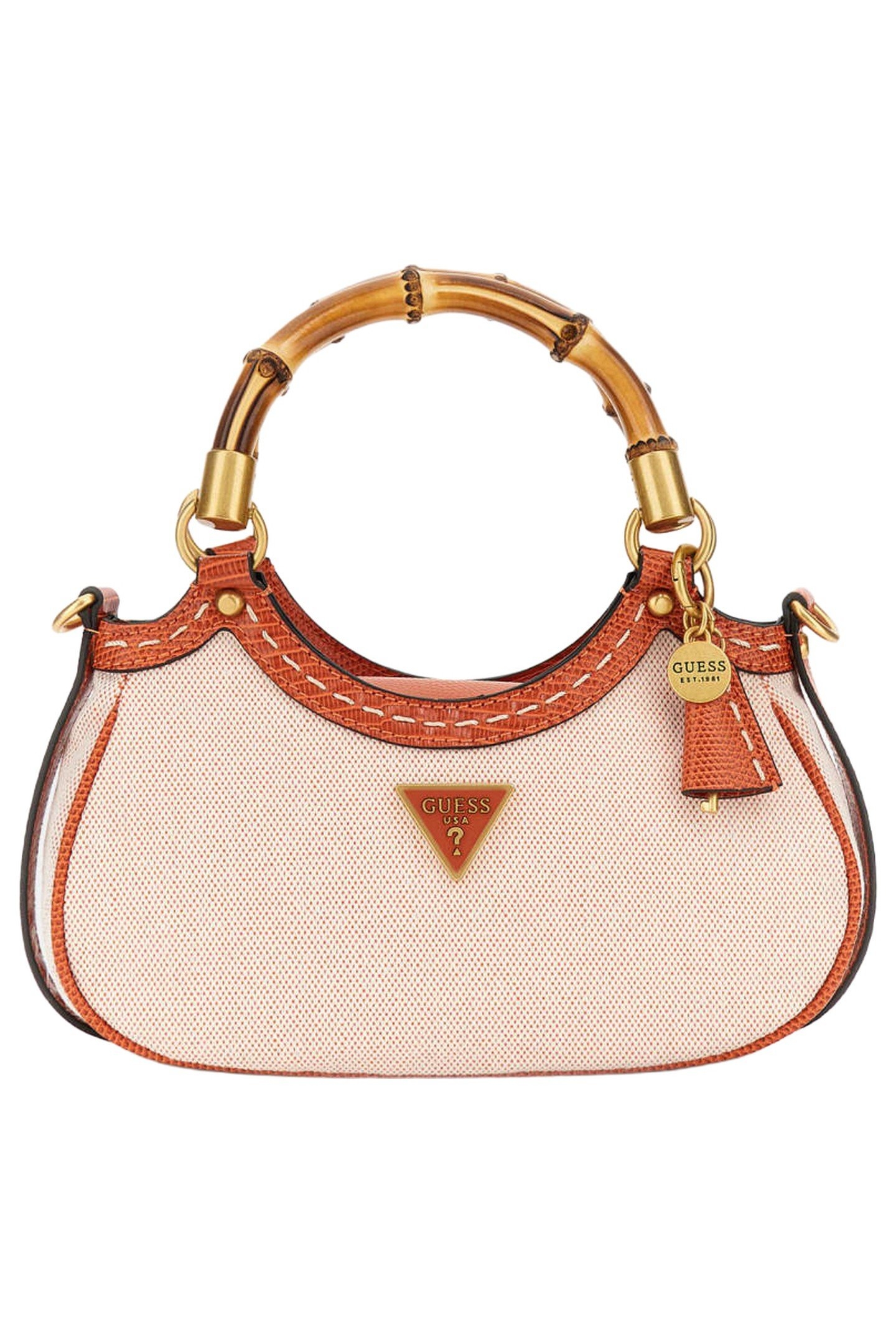 ZABRY BAMBOO SATCHEL ORANGE 4