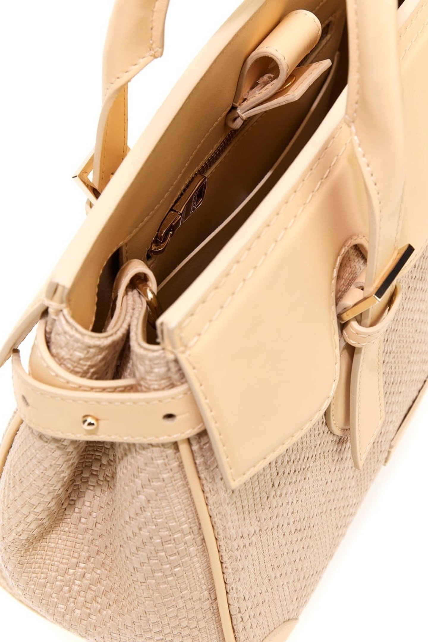 DIANA MEDIUM SATCHEL ECRU' 8