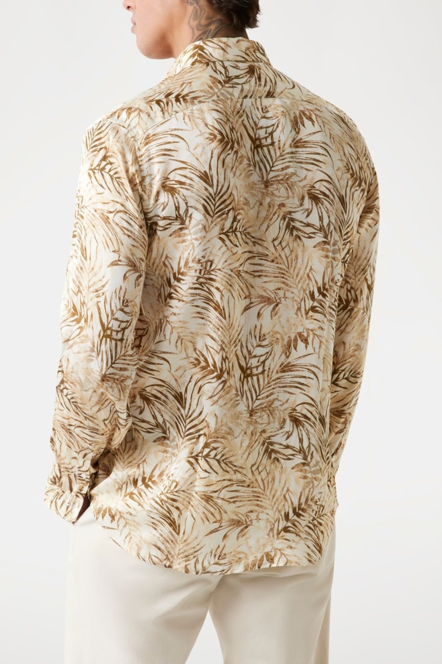 BENNY NEW COLLAR PAU ECRU SAND FOLIAGE PR 5