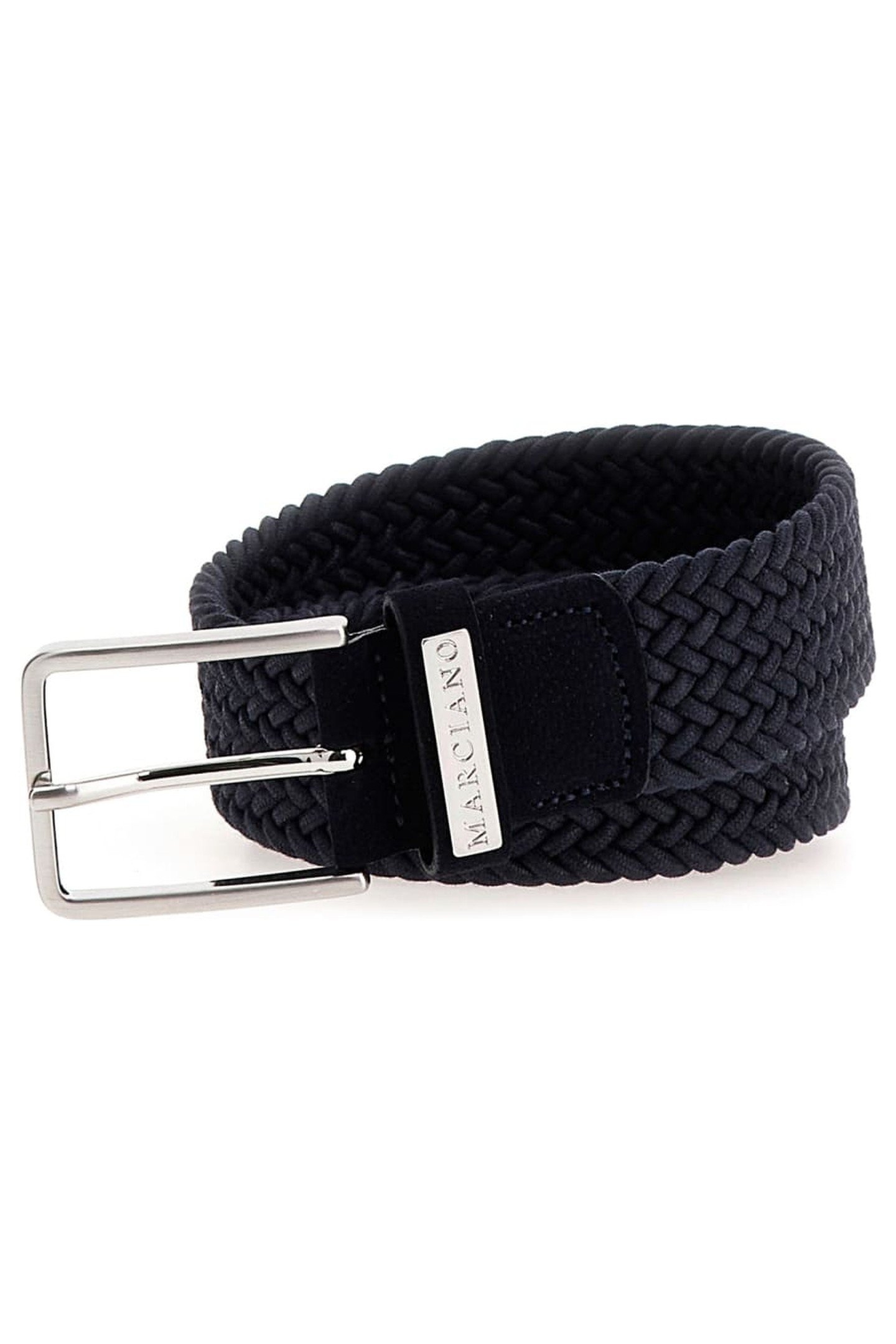 ELASTIC BRAIDED BELT NAVY SEA 8