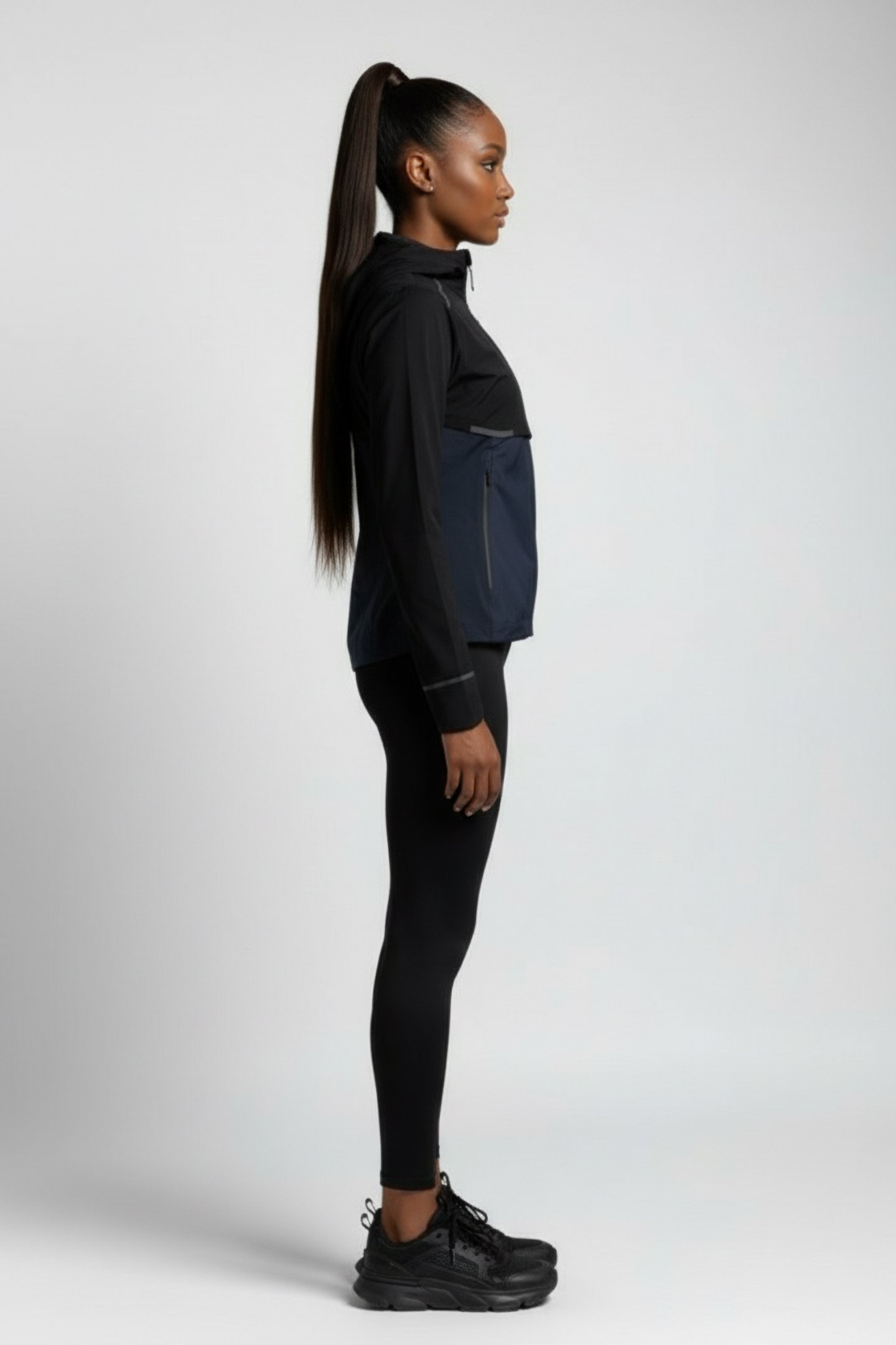 WEATHER JACKET BLACK | NAVY 3