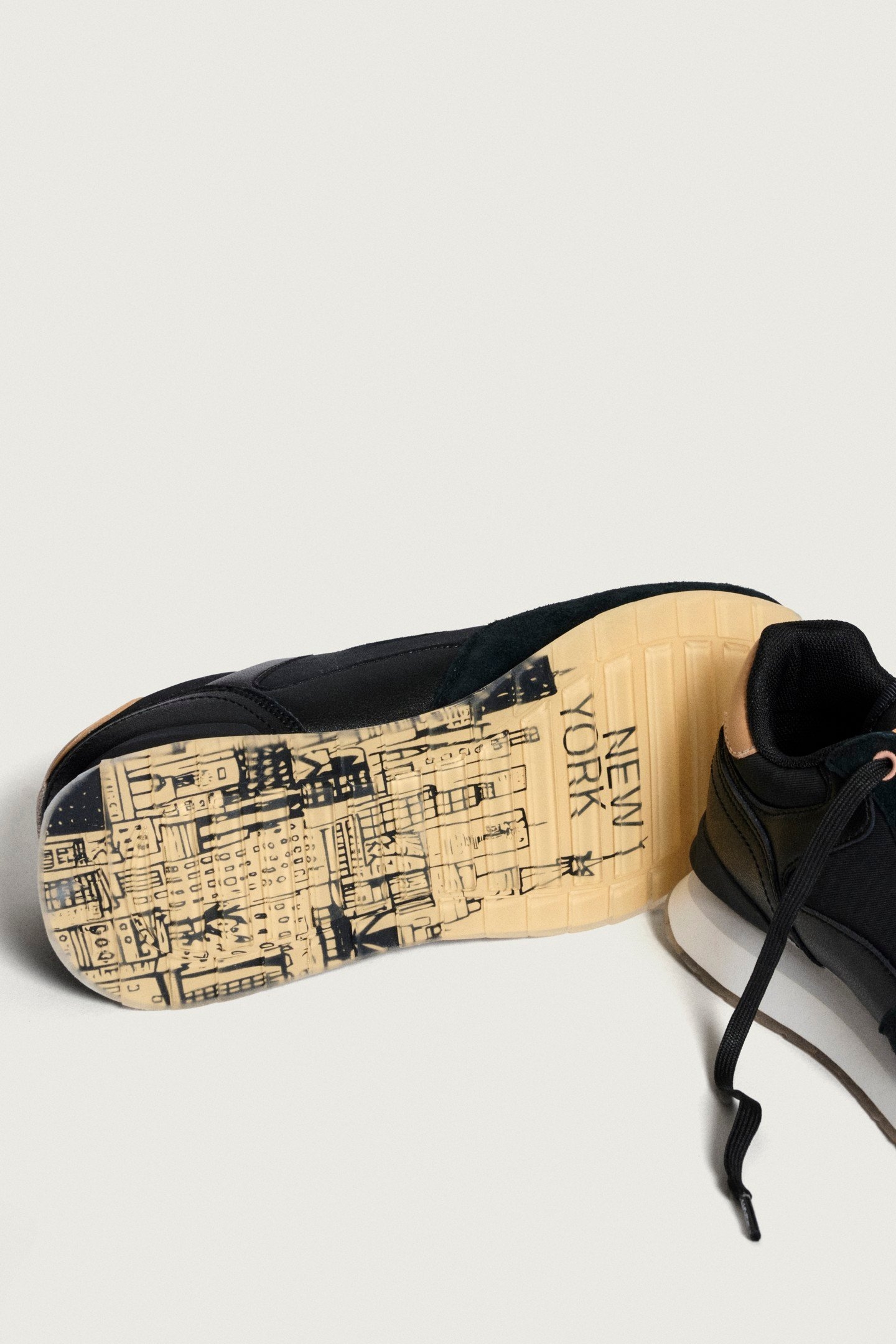 CITY NEW YORK SNEAKERS BLACK 3