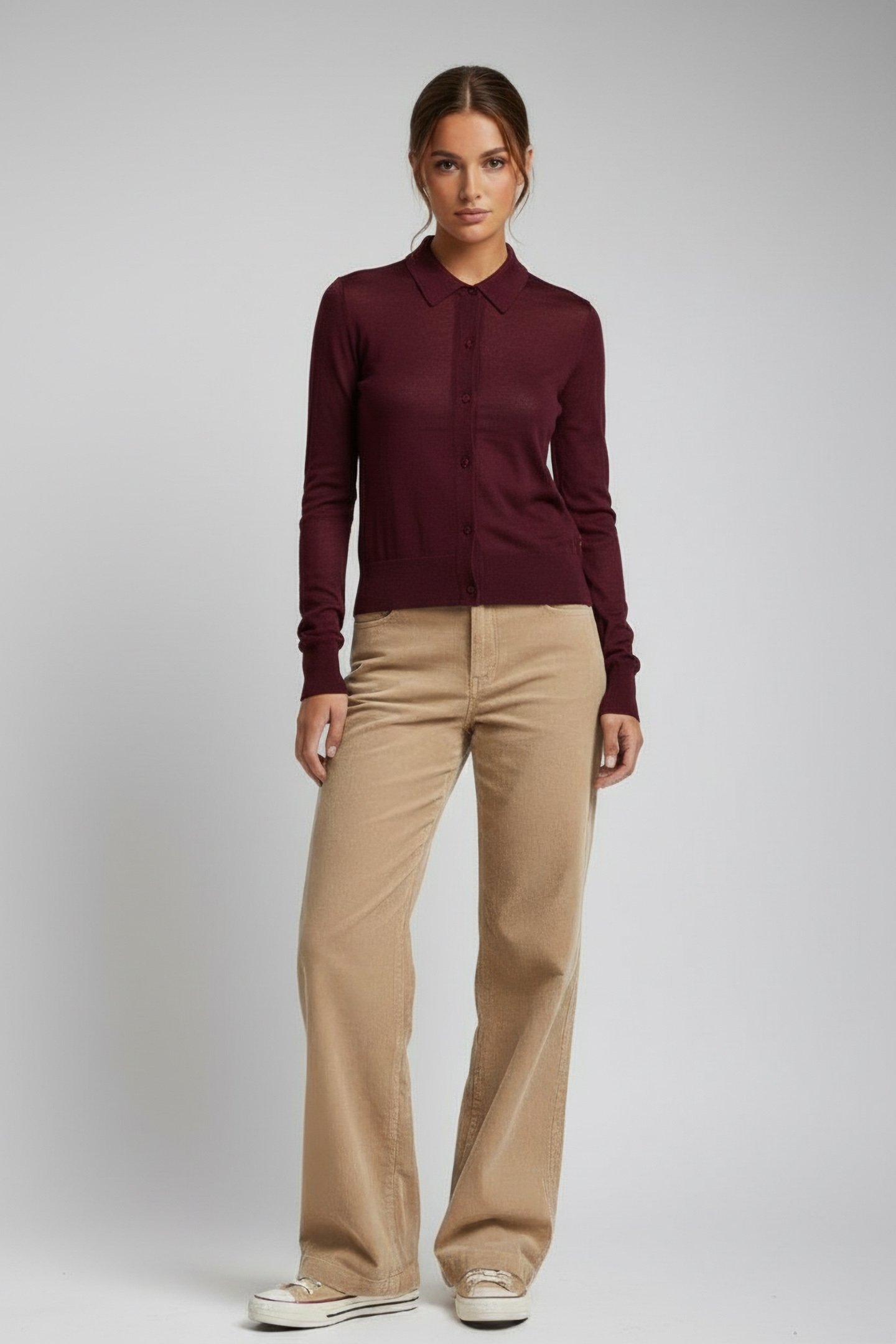 CUEALF KNIT GARNET 1