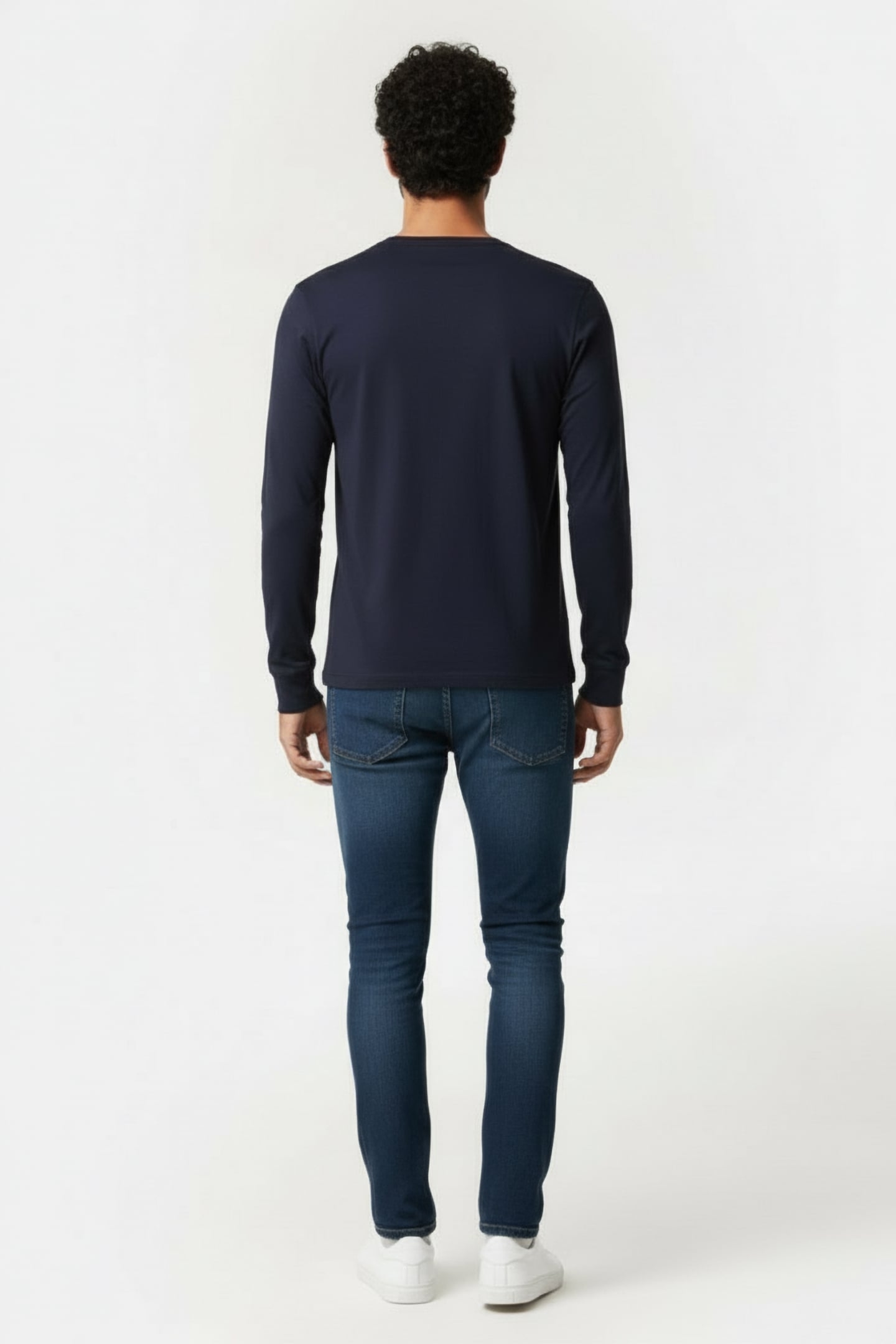 MIKEALF LONG SLEEVE T-SHIRT DARK NIGHT 2