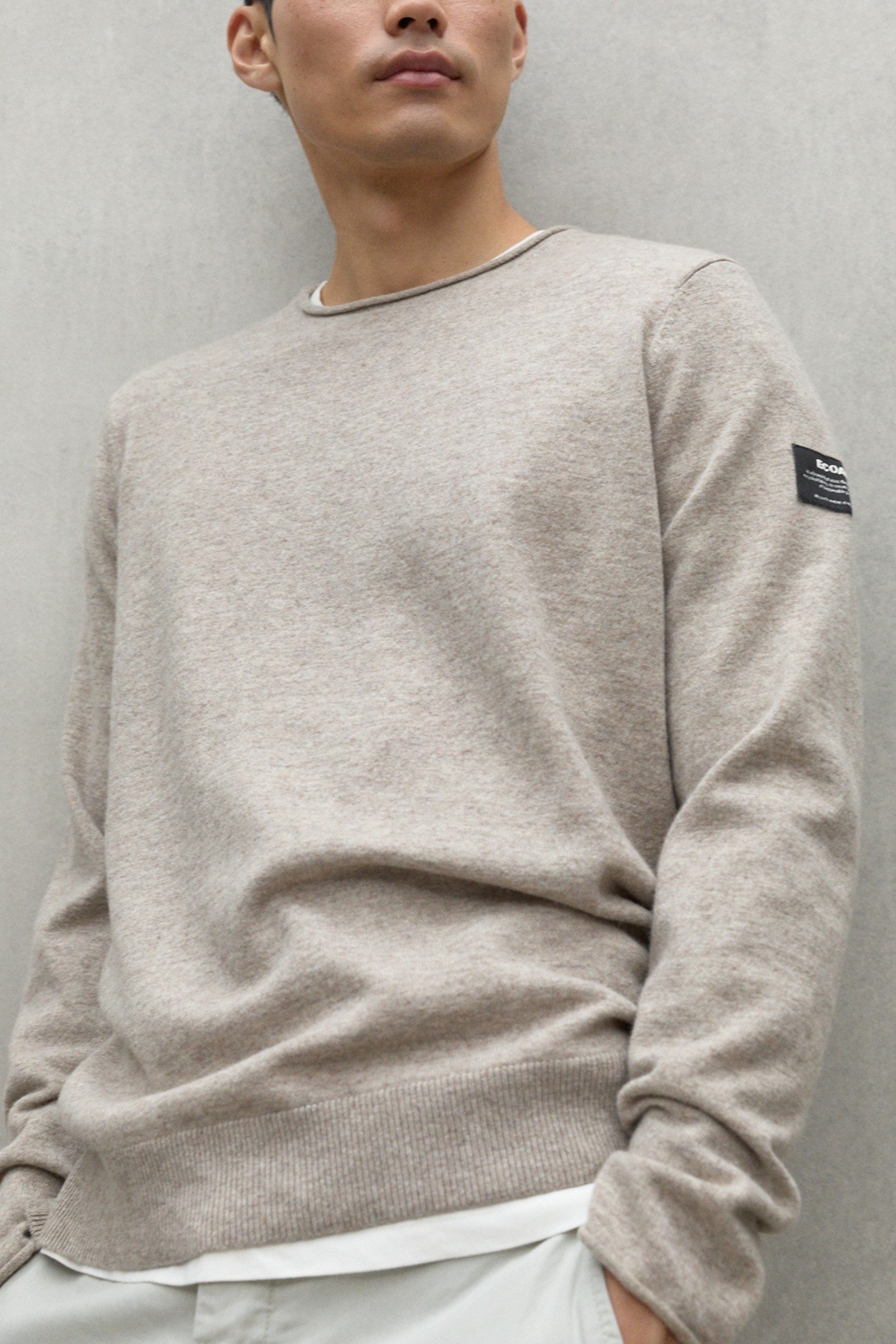 YULANALF KNIT DARK SAND MELANGE 7