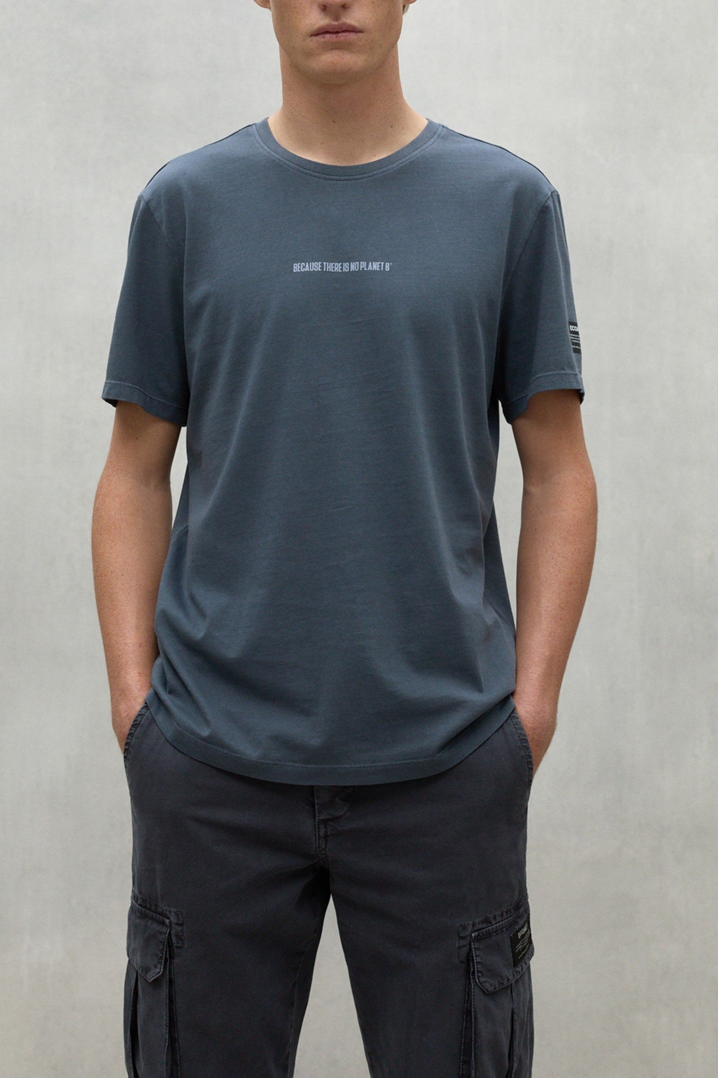 ALMERALF T-SHIRT STEEL BLUE 2