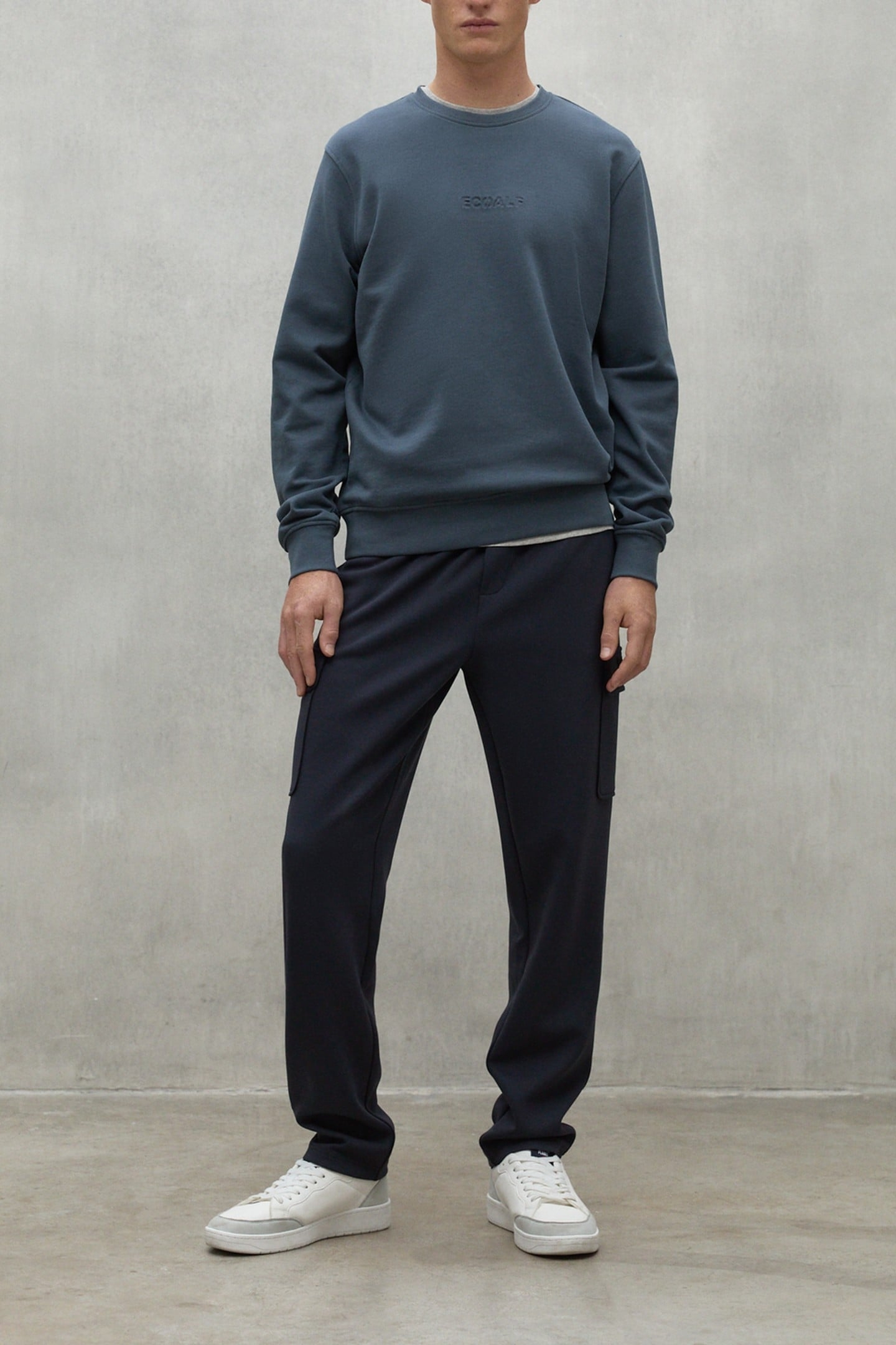 SOLDENALF SWEATSHIRT STEEL BLUE 1