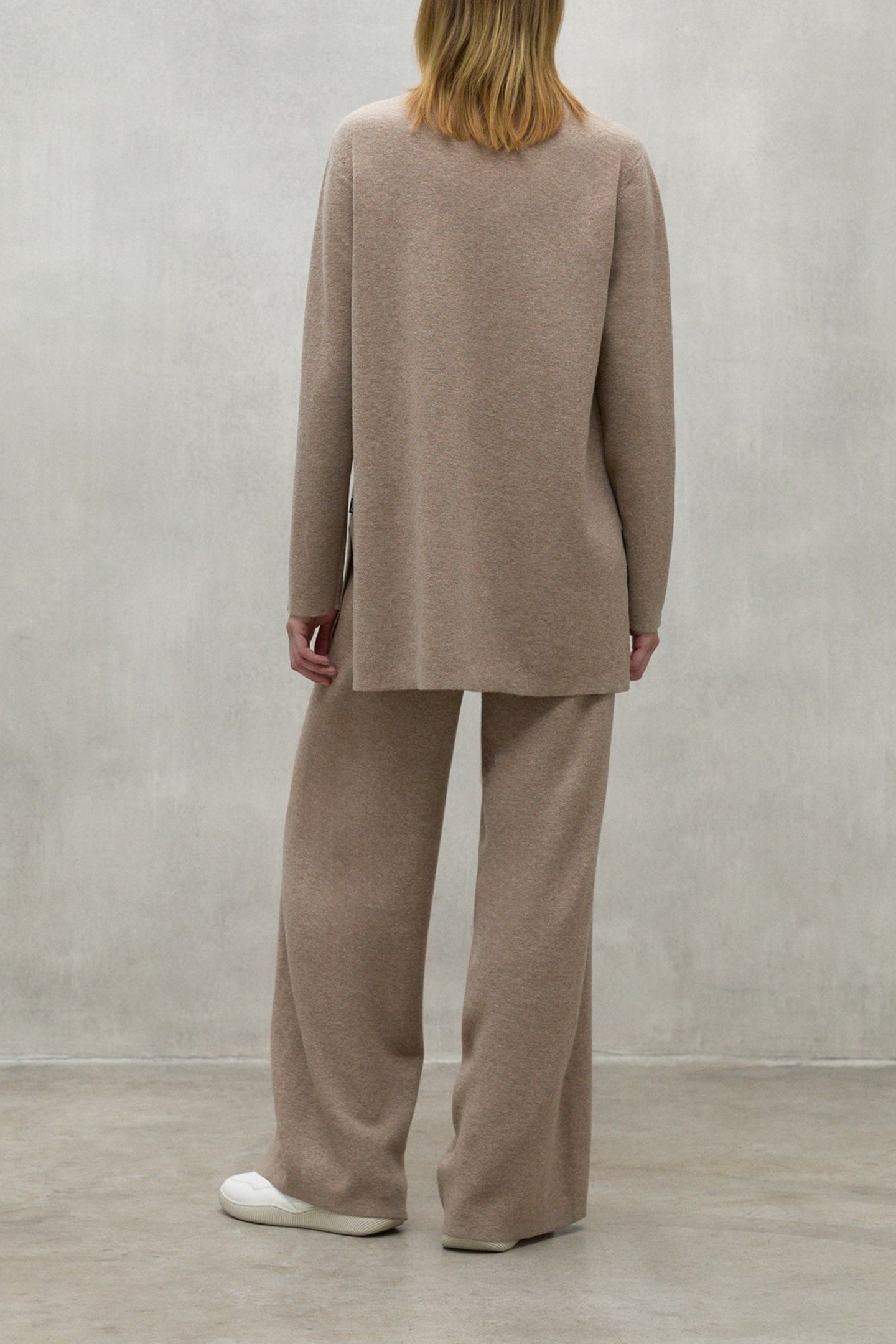 PALNAALF KNIT DARK SAND MELANGE 3