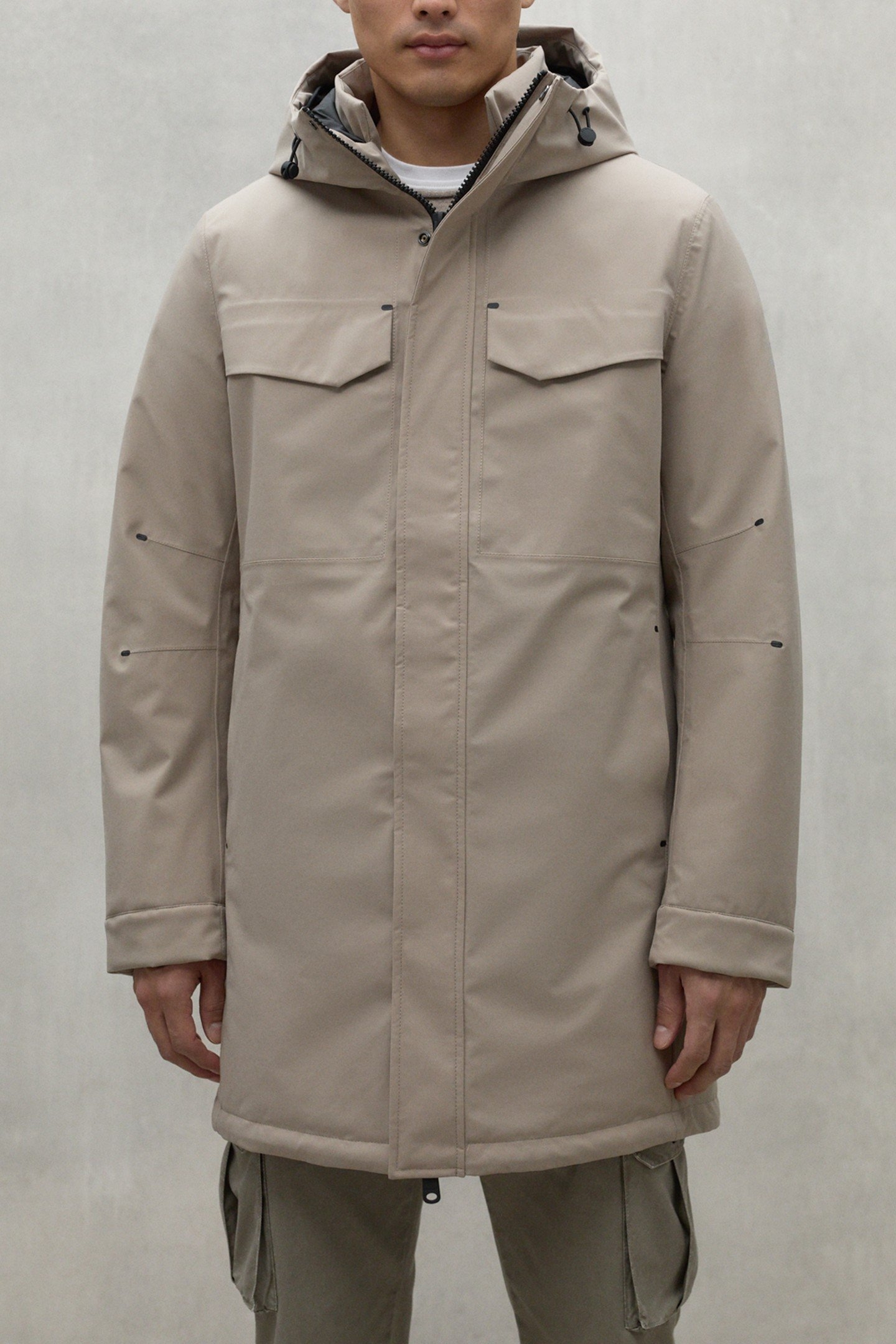 RAINERALF JACKET DARK SAND 2