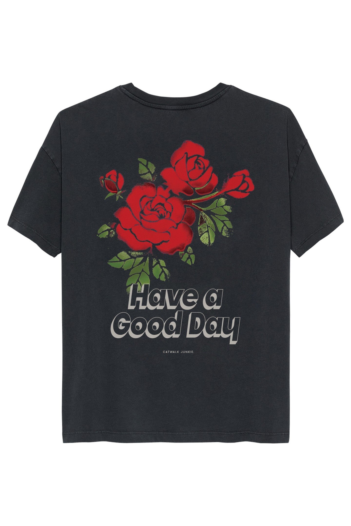 GRAPHIC TSHIRT FADED DARK GREY 5