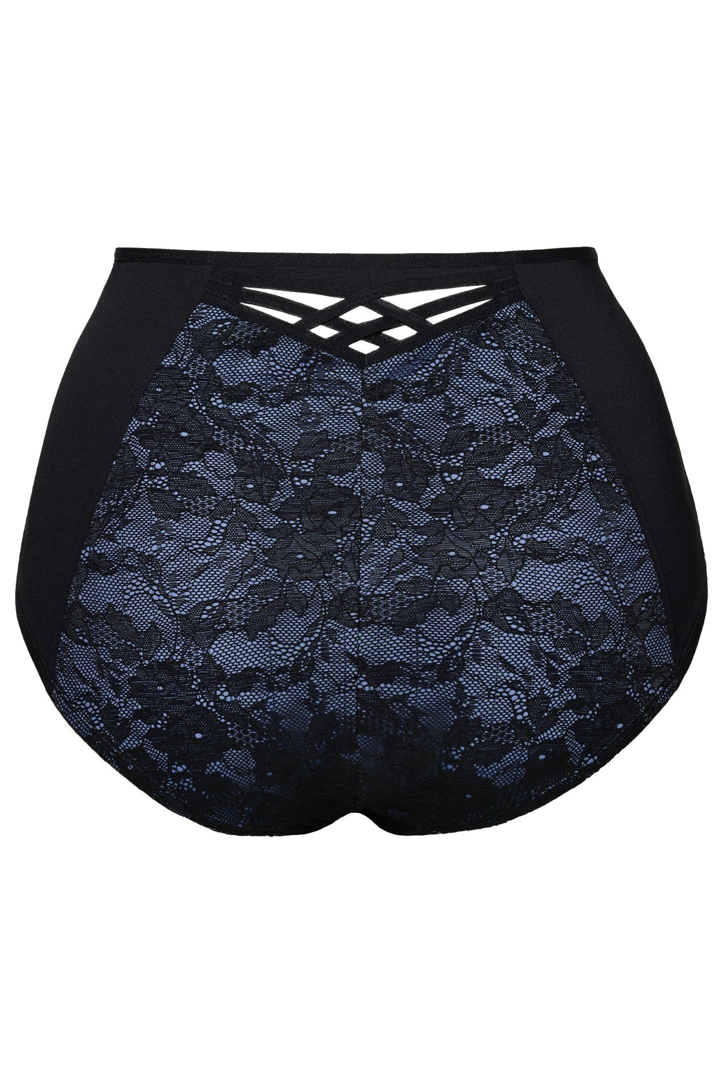 DAME DE PARIS BOTTOM BRIEFS HIGH WAIST BLACK 3