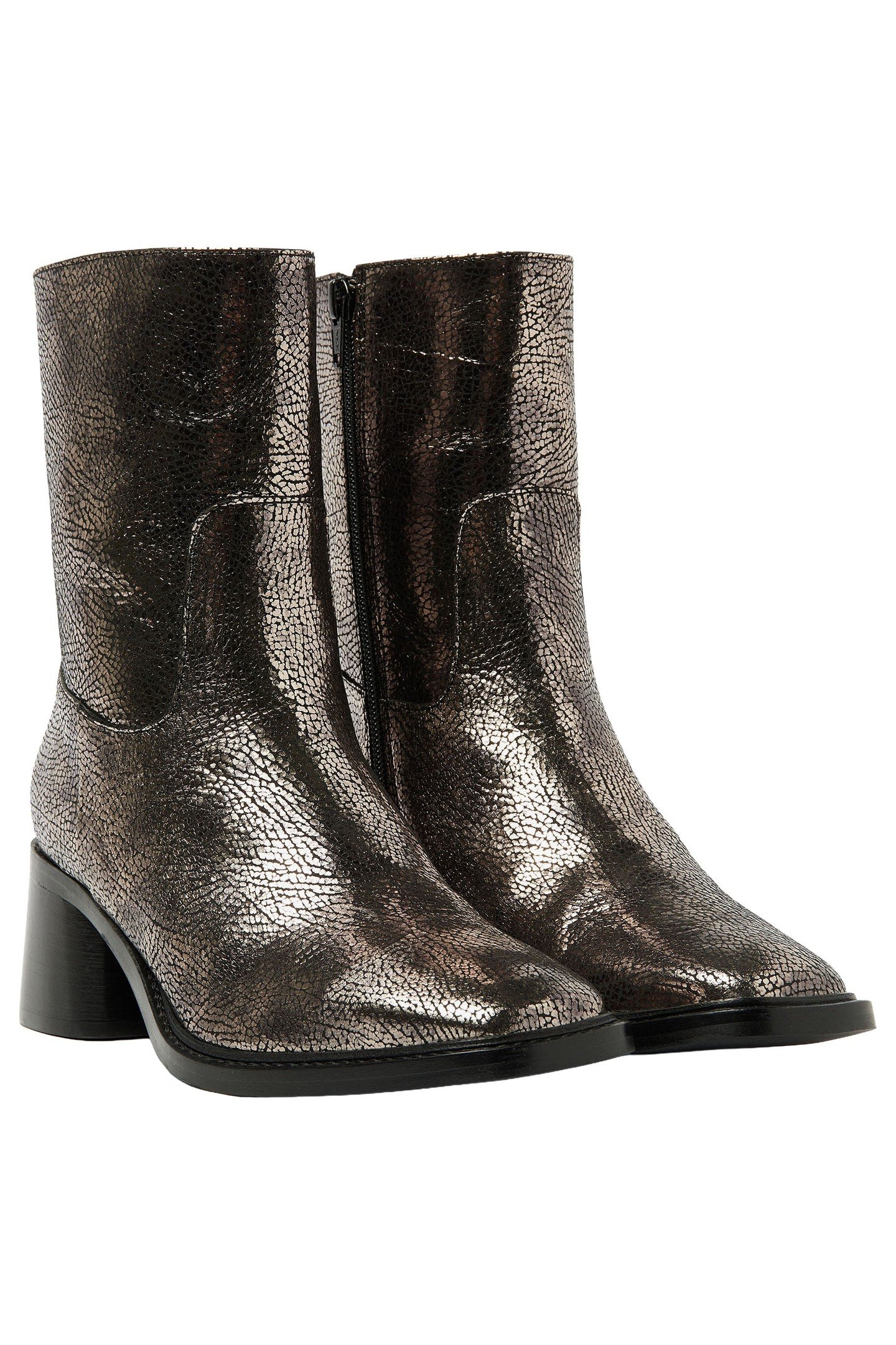 ZOEY CADE ANKLE BOOTS METALLIC 1
