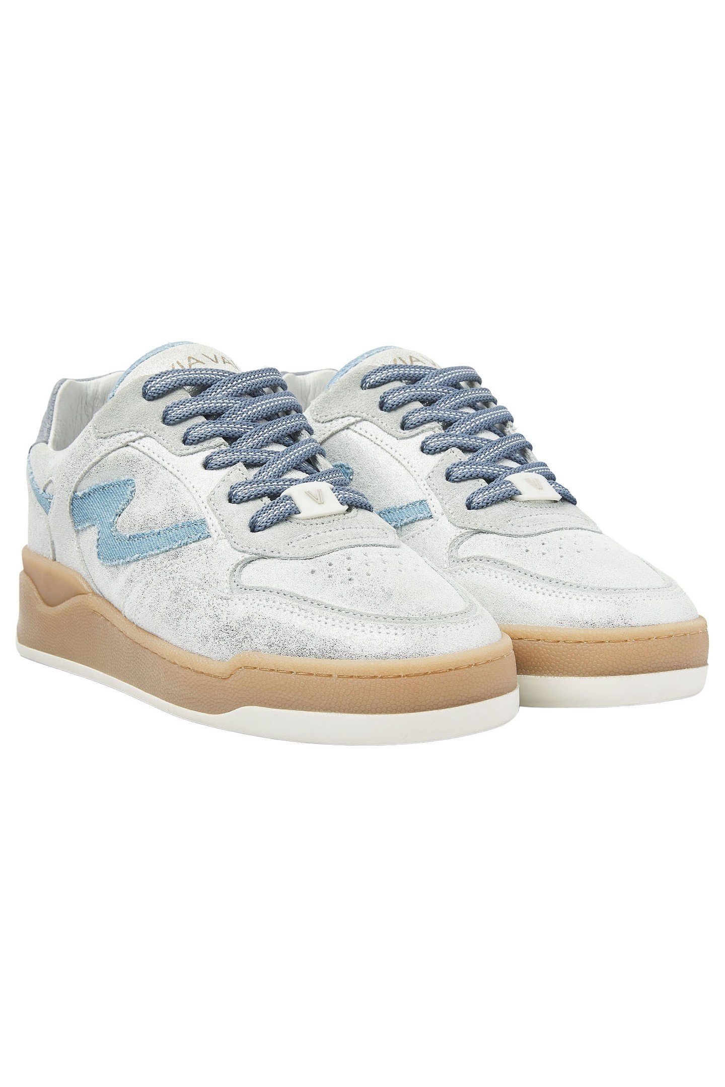 LEVI SUEDE SNEAKERS SILVER 1