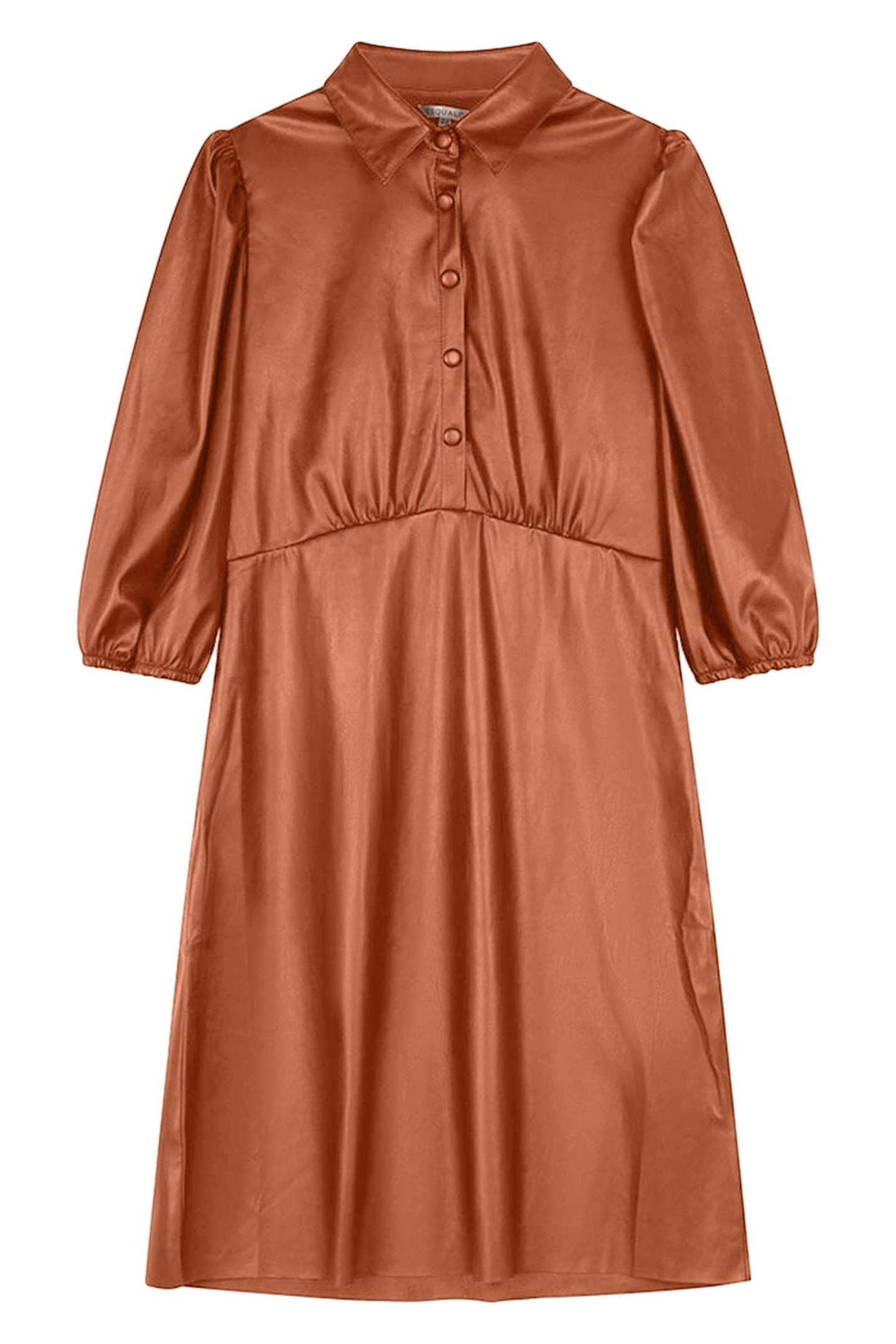 DRESS PUFF SLV LIGHT PU COPPER BROWN 1