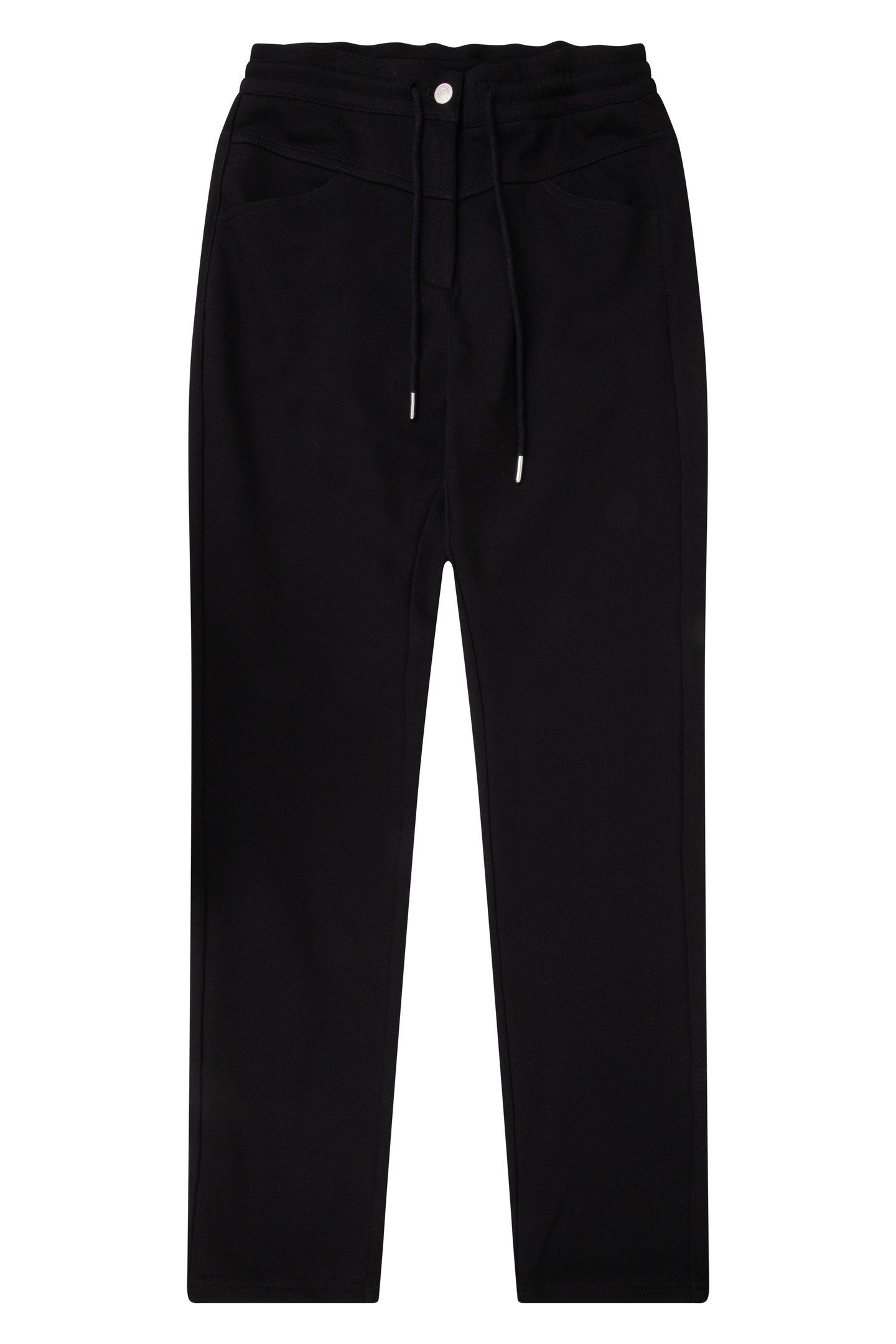 TROUSERS FANCY YOKE SWEAT BLACK 4