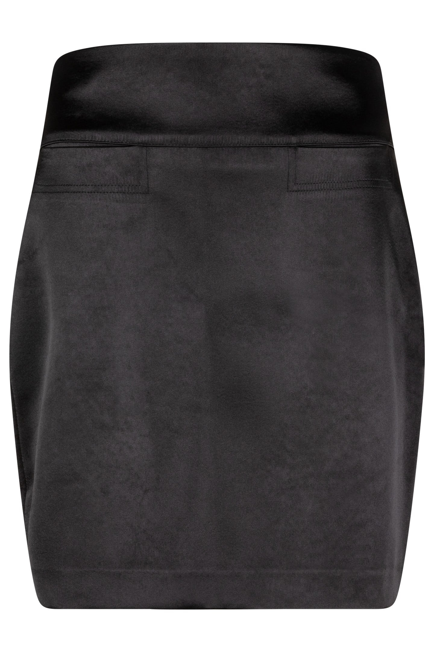 SKIRT BONDED SATIN BLACK 4