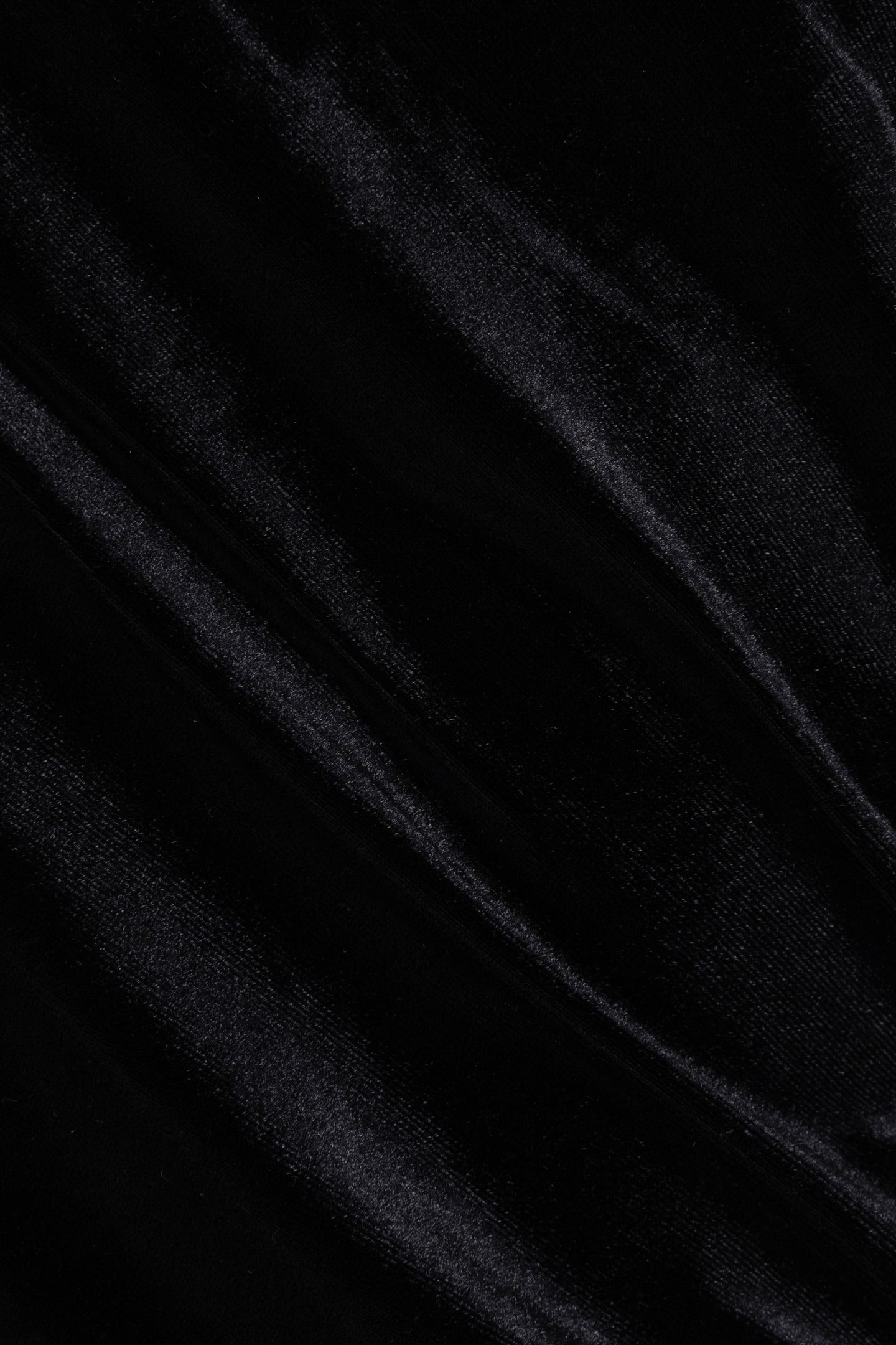 DRESS VELOURS GATHERING BLACK 7