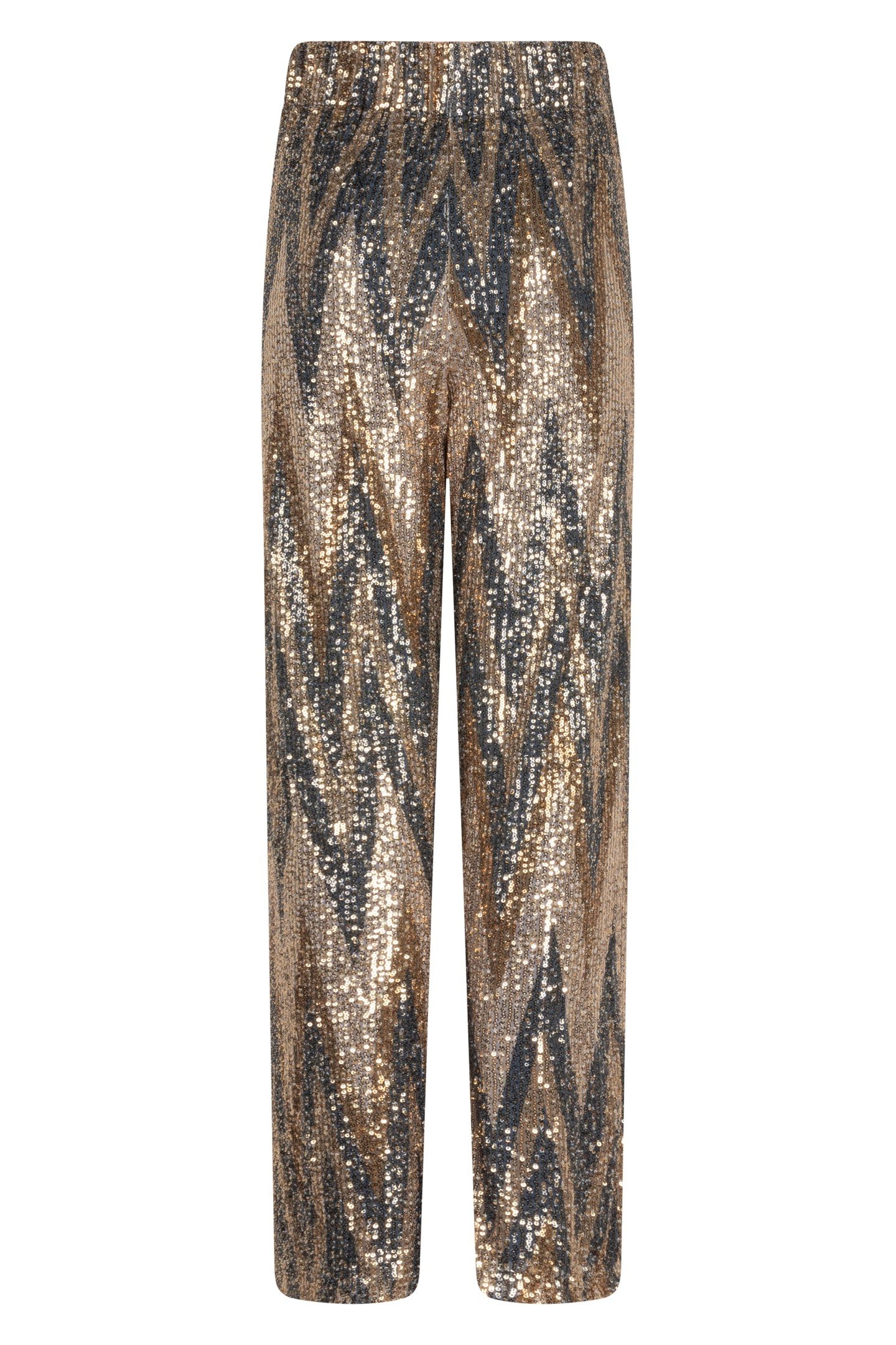 TROUSERS SEQUINS ZIGZAG PRINT 5