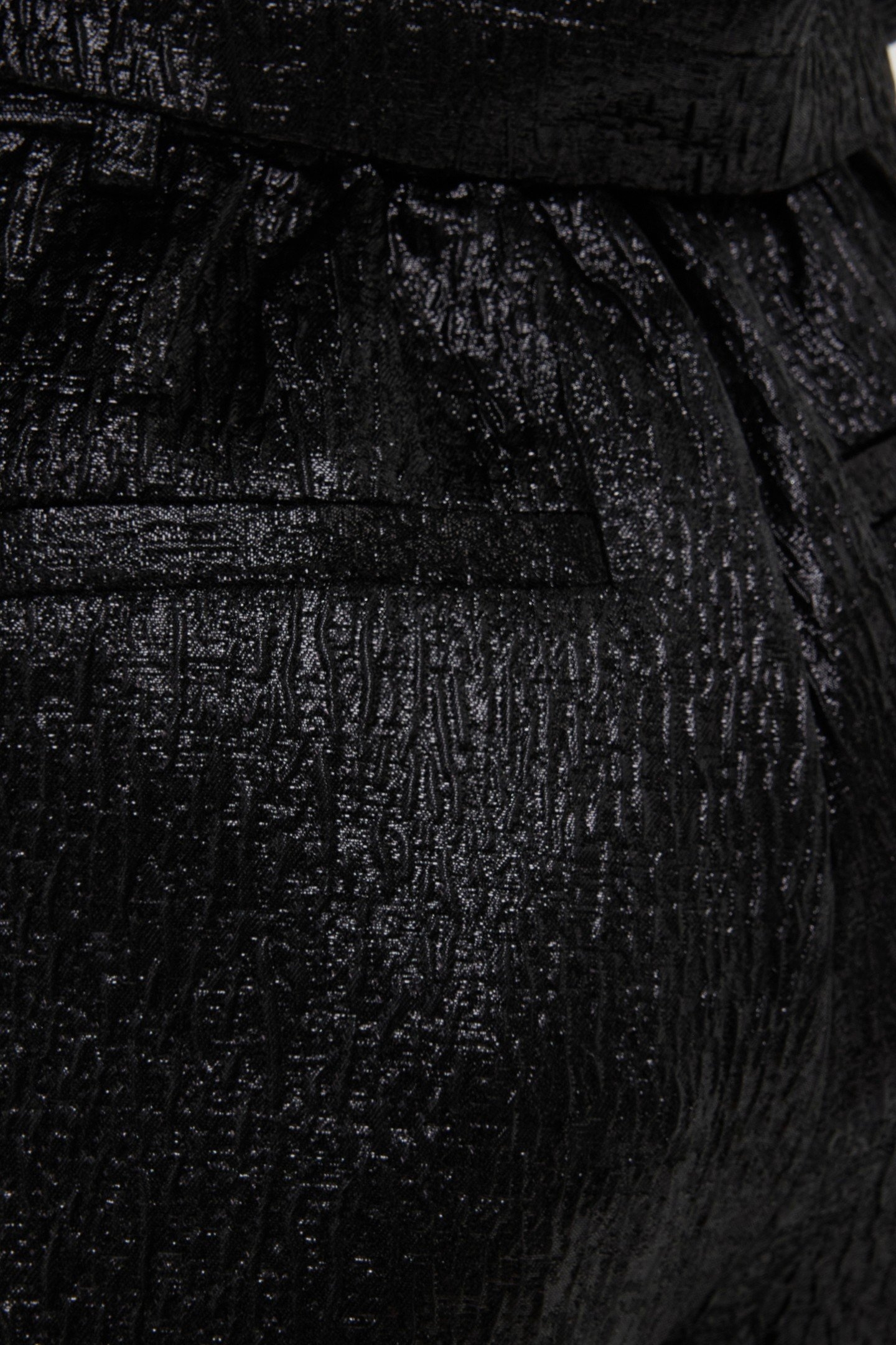 SHORTS METALLIC BLACK 7