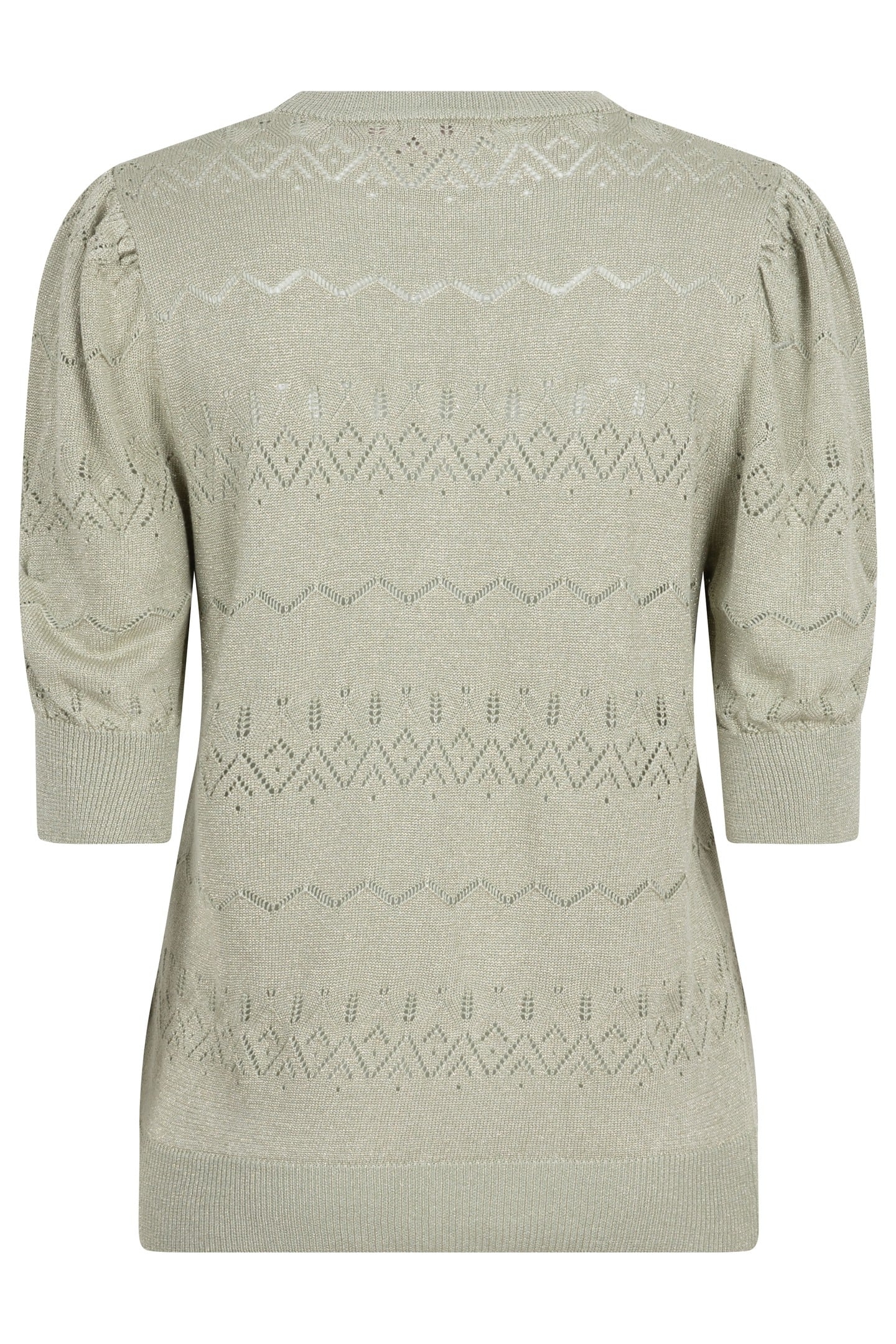 SWEATER S/SLVE LUREX JADE 2