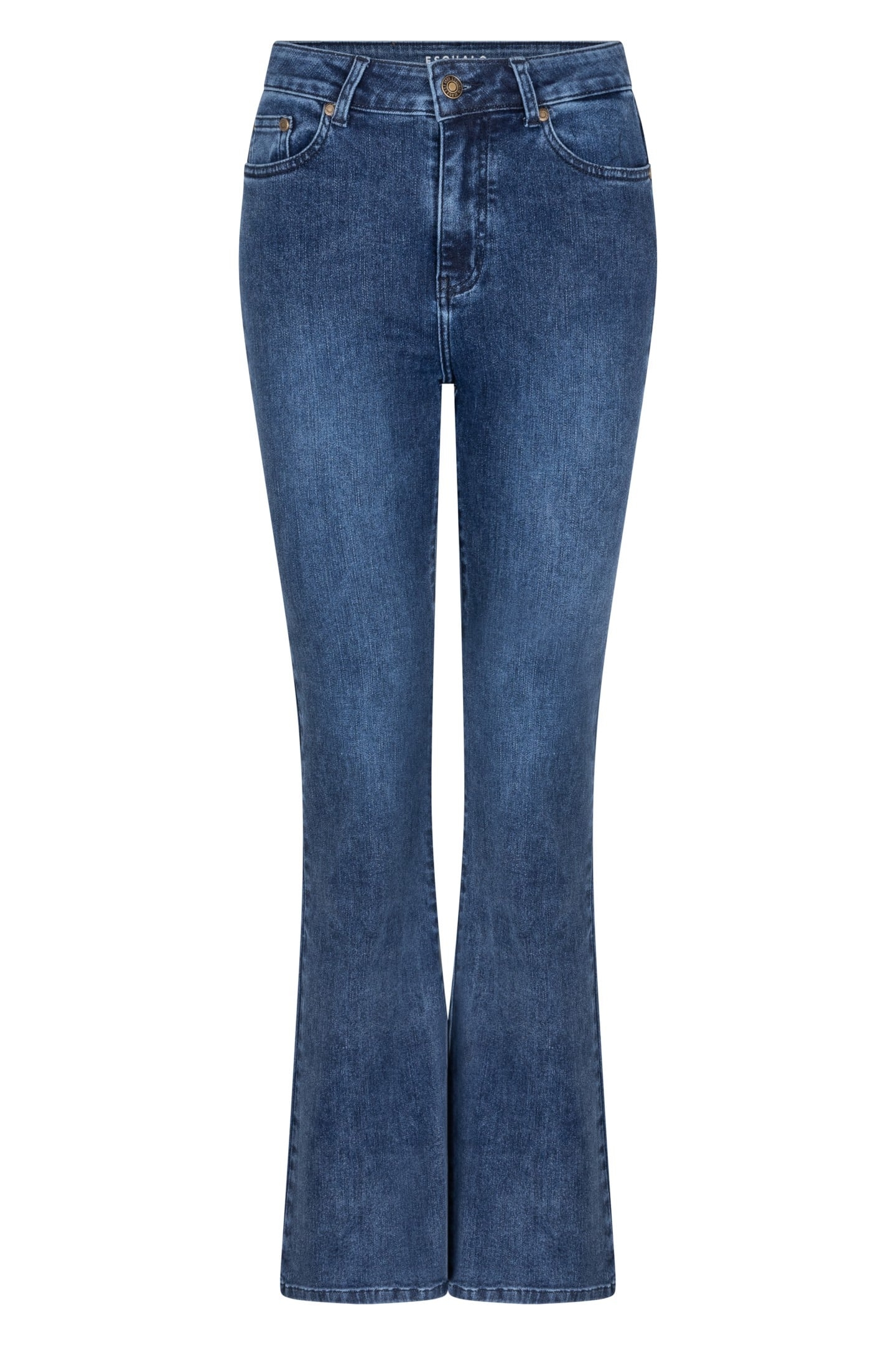 TROUSERS JEANS STRETCH FLARE JEANS BLUE 4