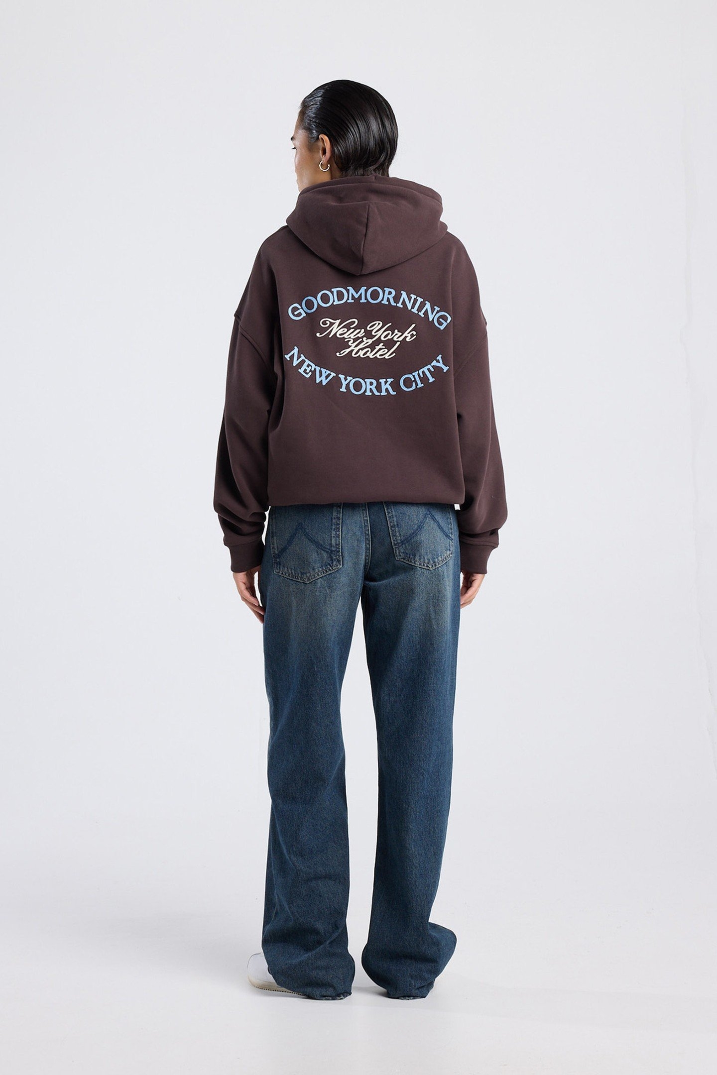 SANA HOOD DARK BROWN 2