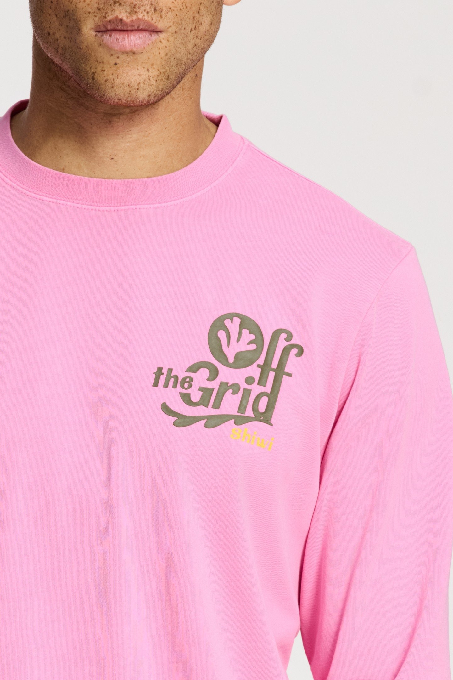 JUDE REGULAR FIT OFF THE GRID LONGSLEEVE PINK DUSK 8