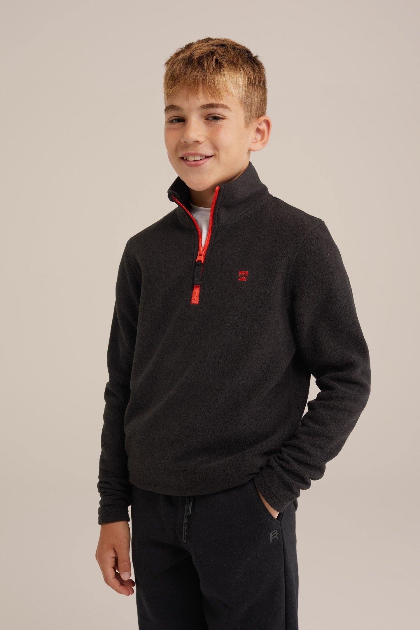 BOYS THERMAL SET BRIGHT ORANGE 1