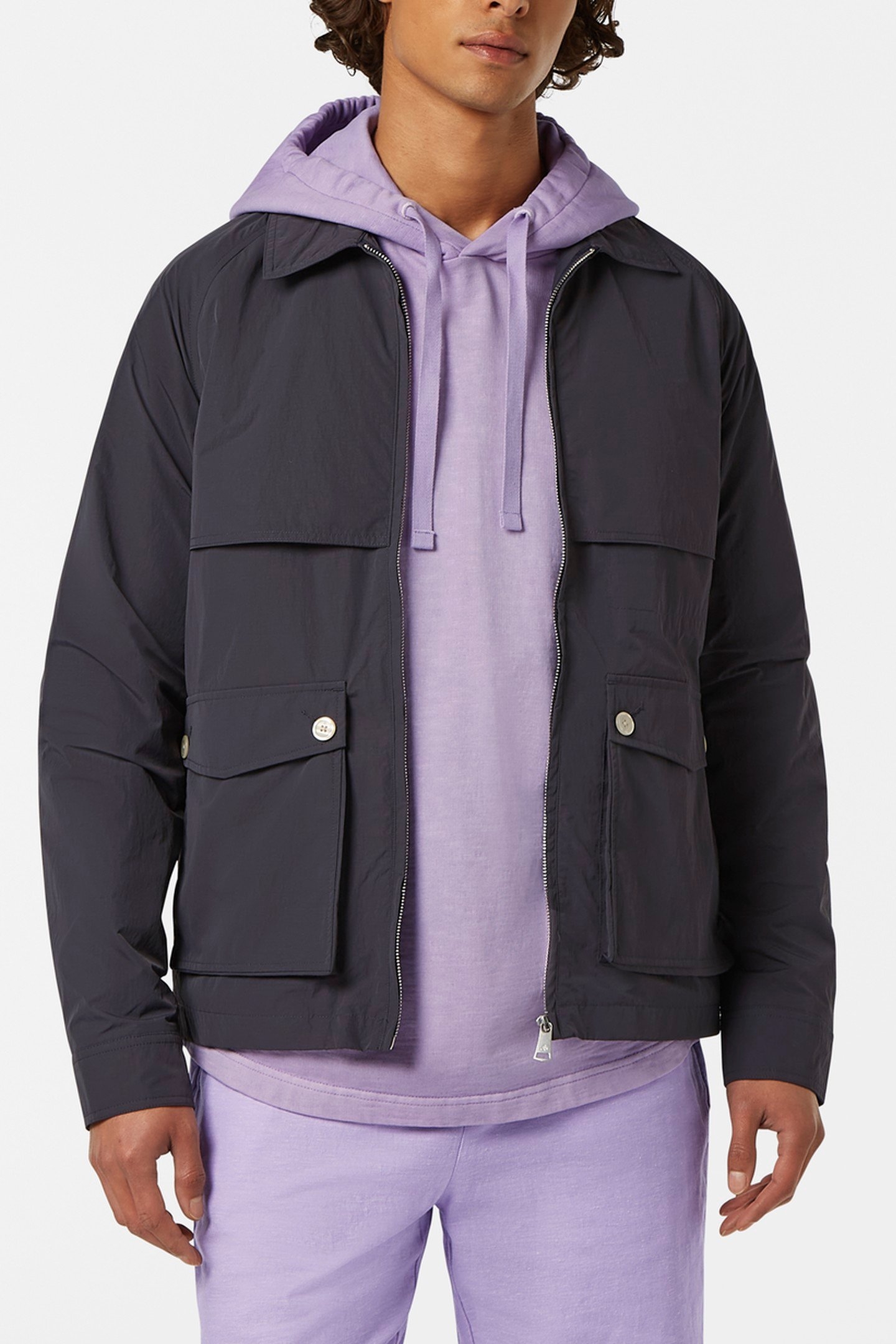 TAILORED WINDBREAKER BLACK 3