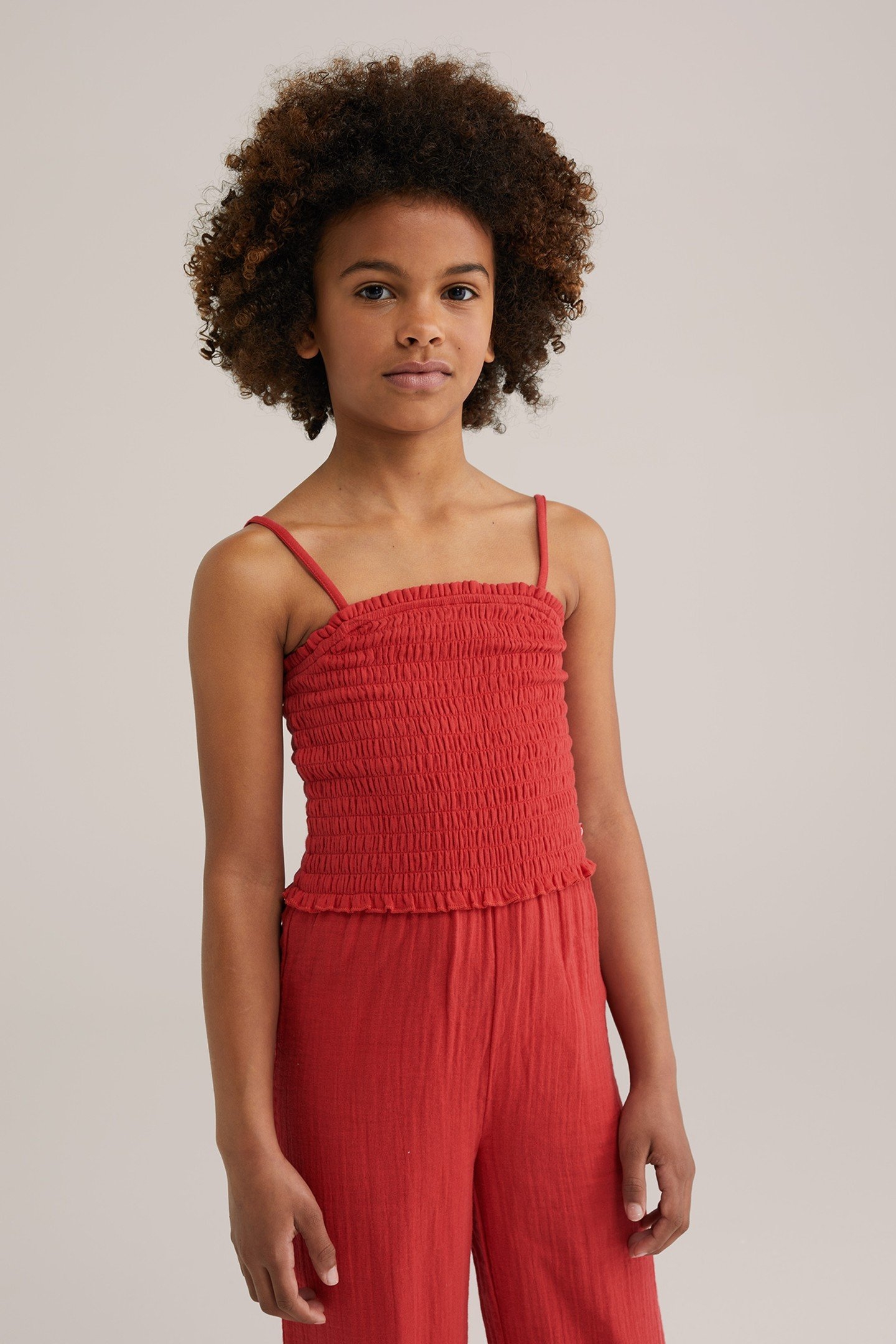 GIRLS JUMPSUIT RED 5