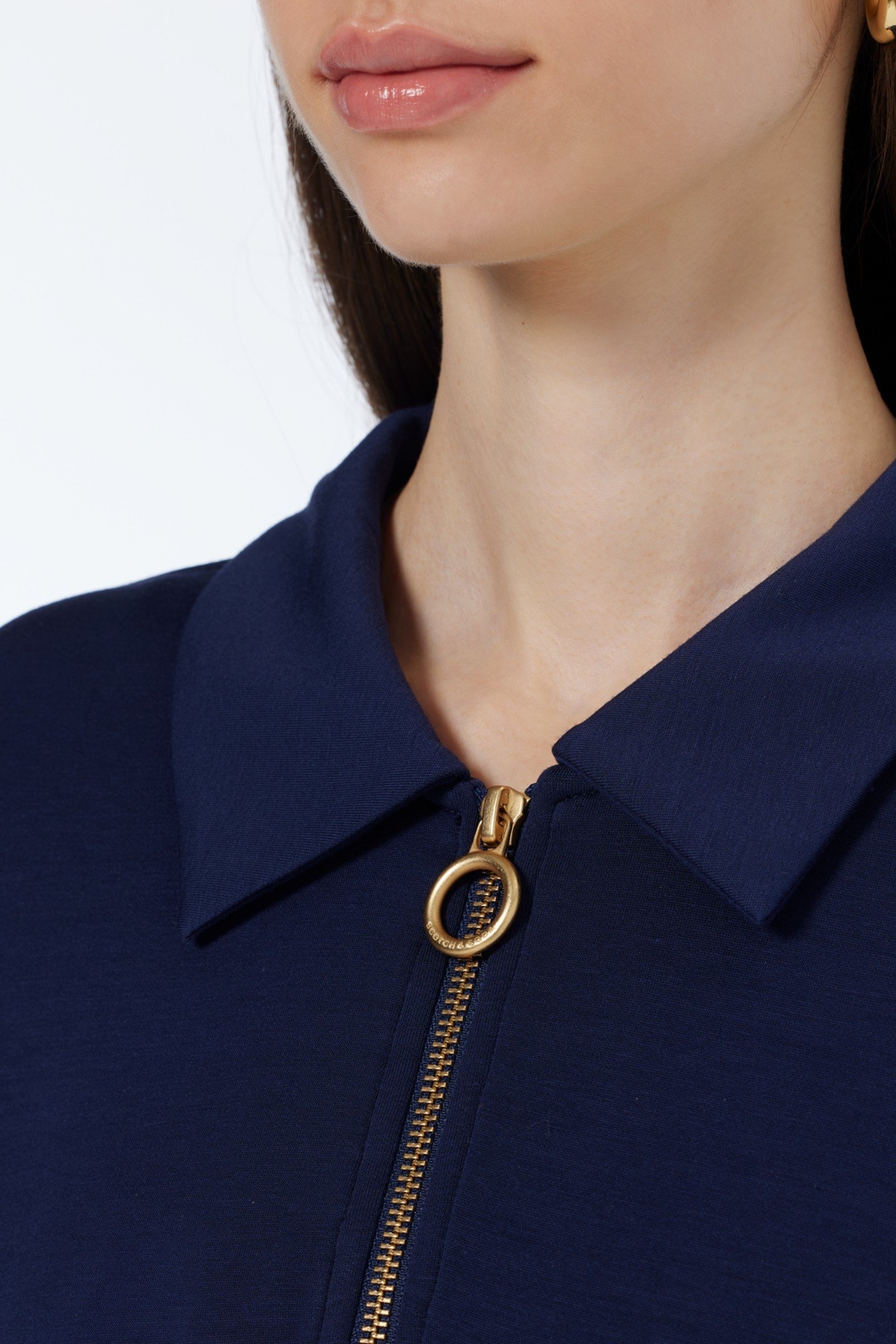 MODAL POLO DRESS NAVY 2