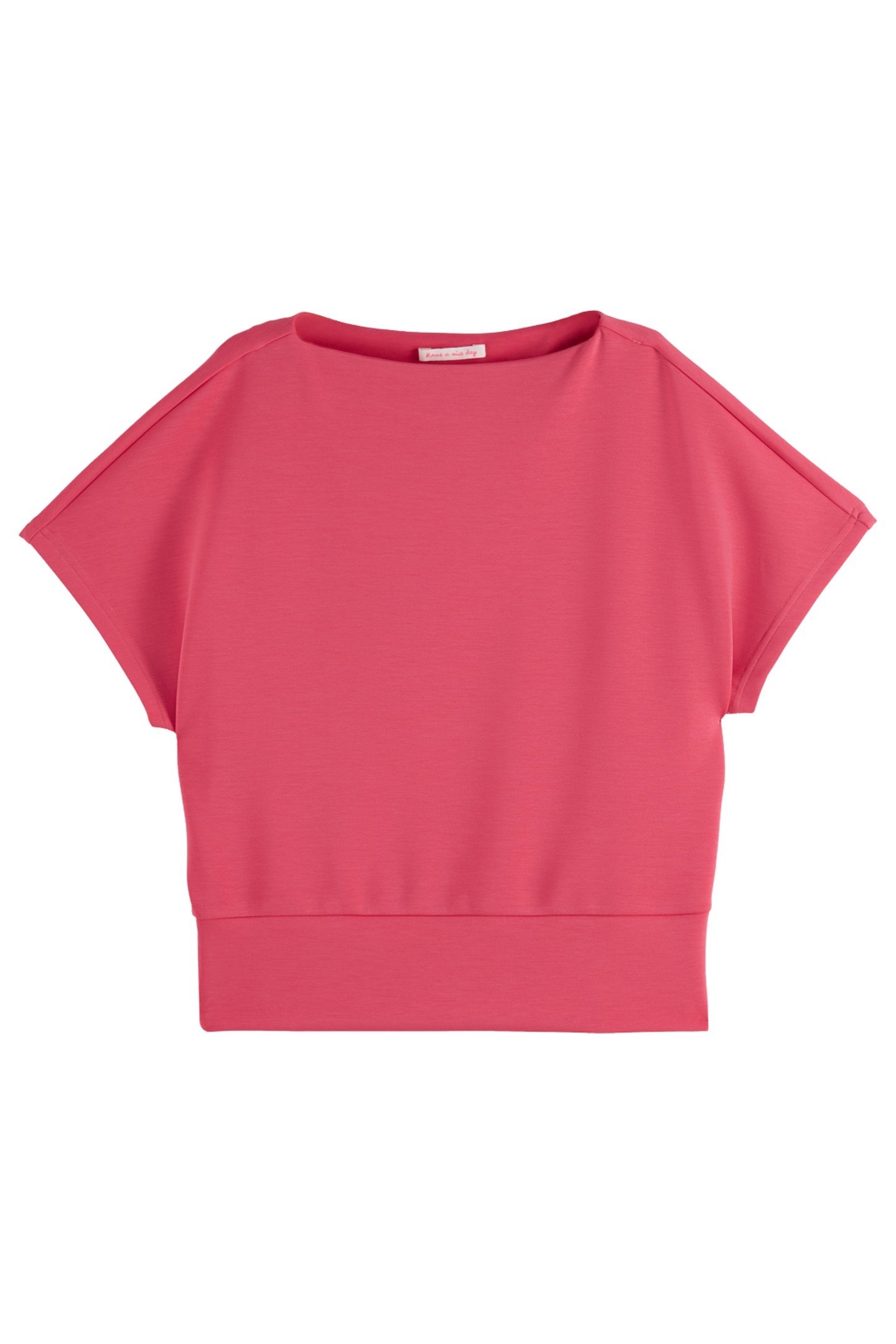 TENCEL SLEEVELESS SWEATSHIRT ELECTRIC PINK 4