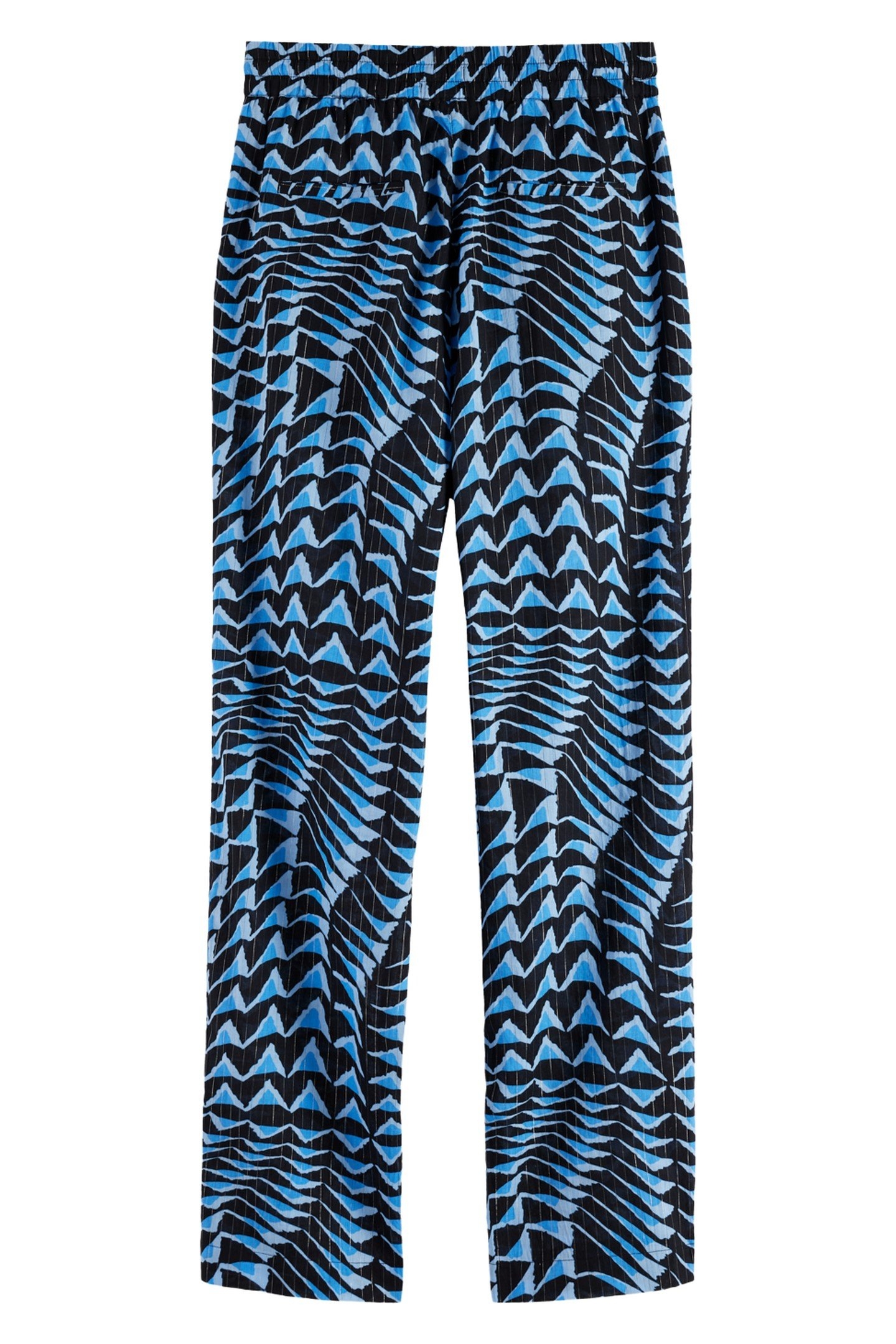 MID-RISE PULL-ON BEACH PANT HOUSE OF MIRRORS BLUE 7