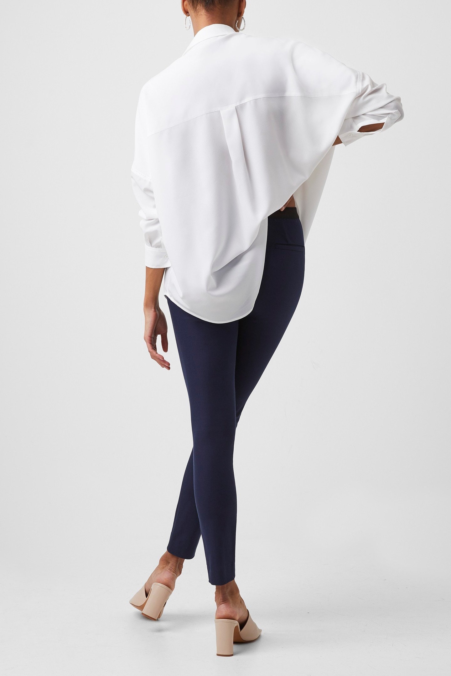 STREET TWILL SKINNY TROUSER. NOCTURNAL 2