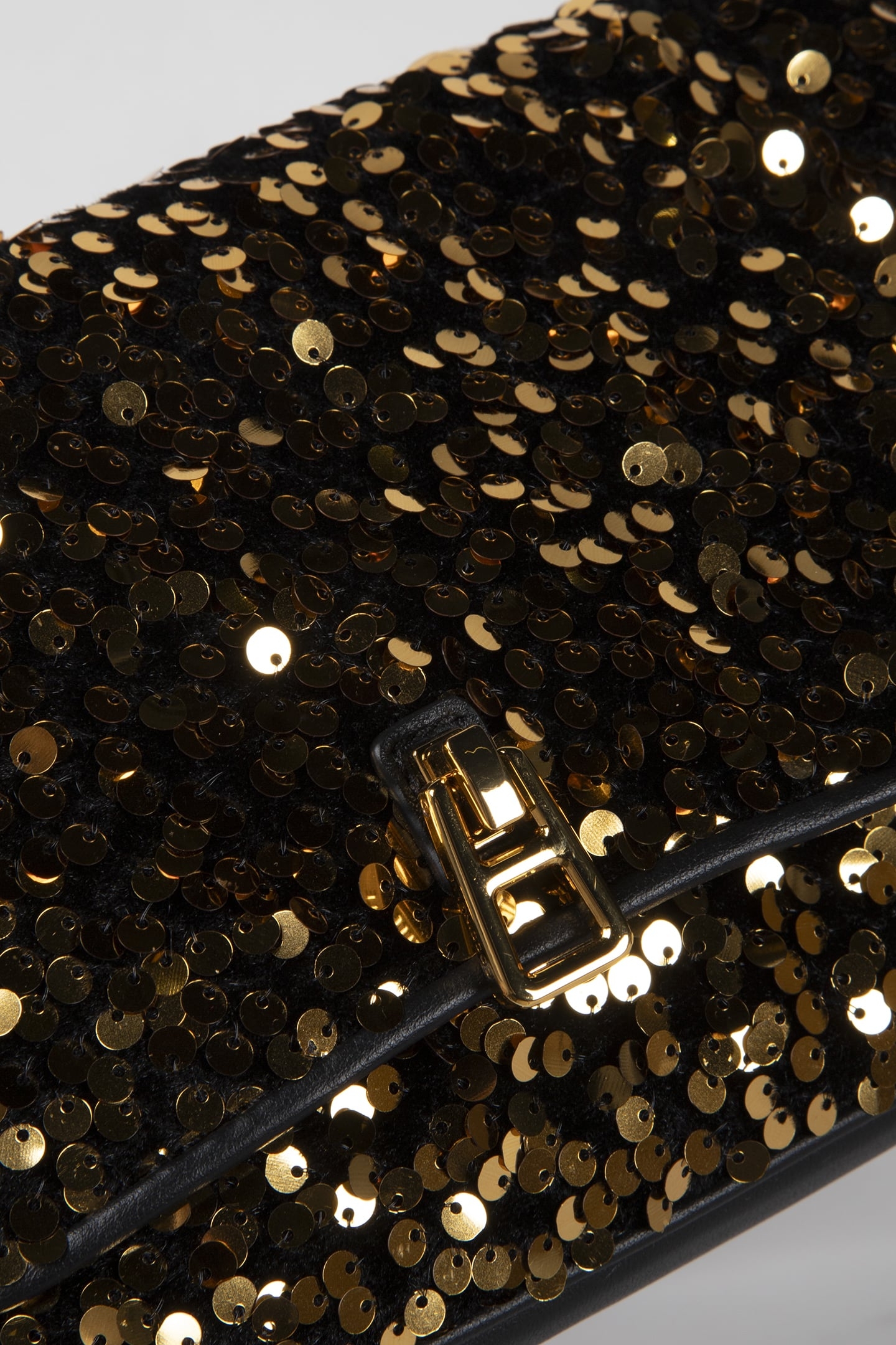 CROSS BODY BAG IN GOLD SEQUIN 5