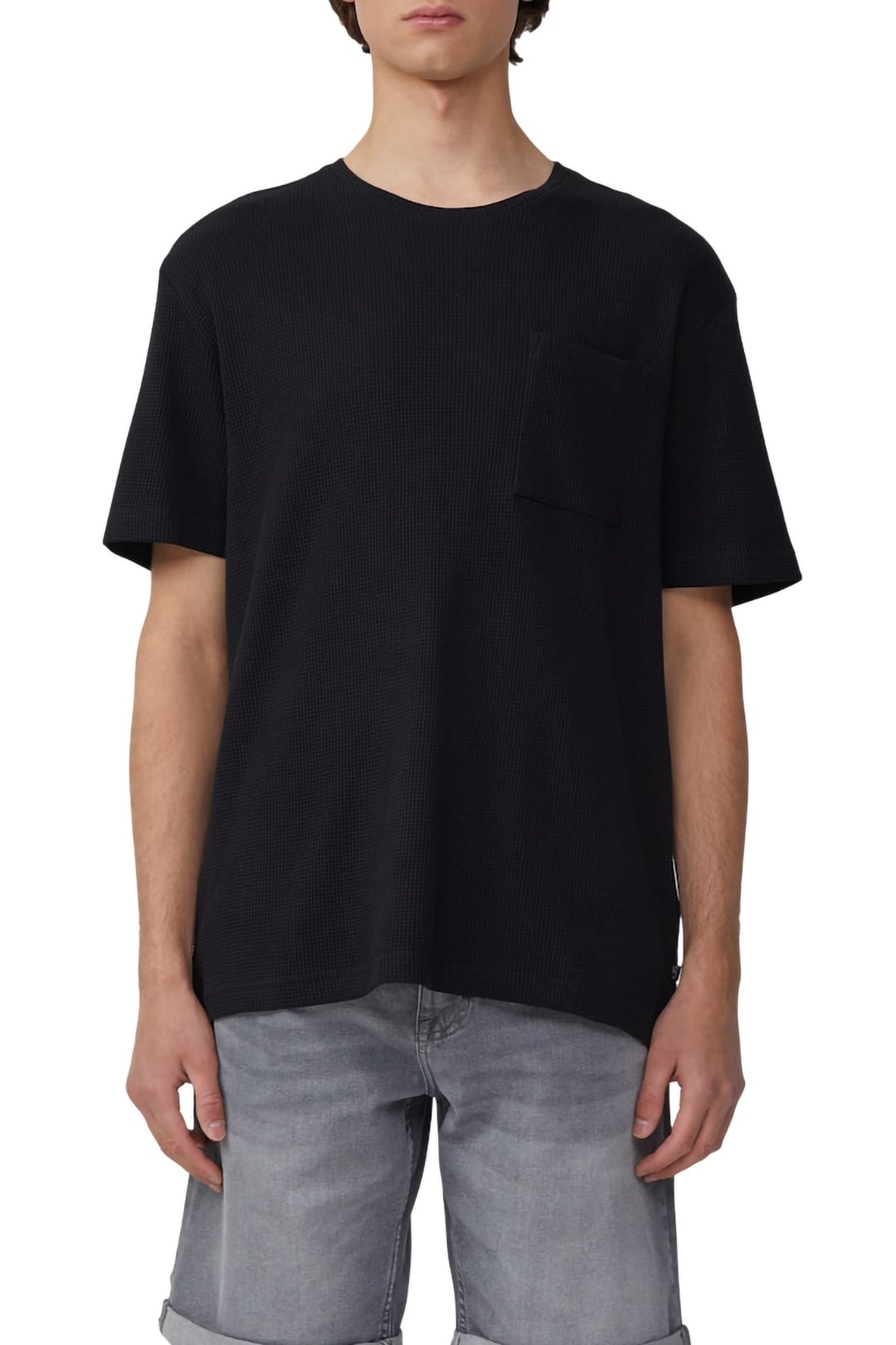 S.OLIVER-QS T-SHIRTS BLACK 1
