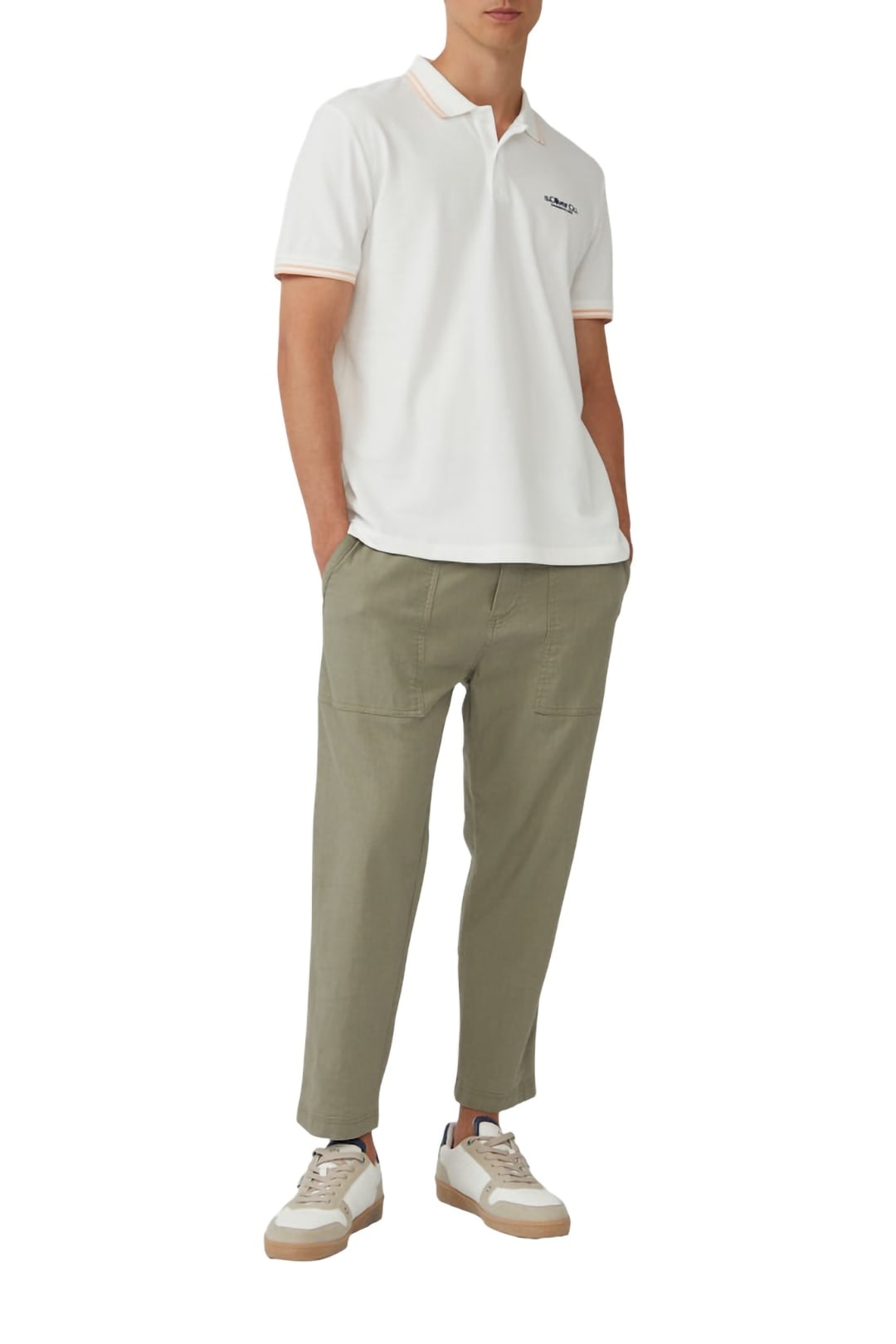 S.OLIVER POLOSHIRTS WHITE 2