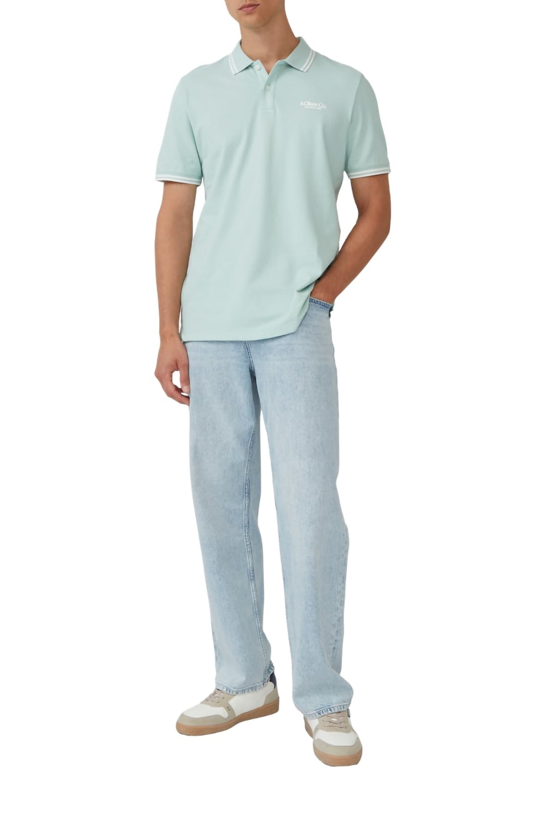 S.OLIVER POLOSHIRTS LIGHT GREEN 2