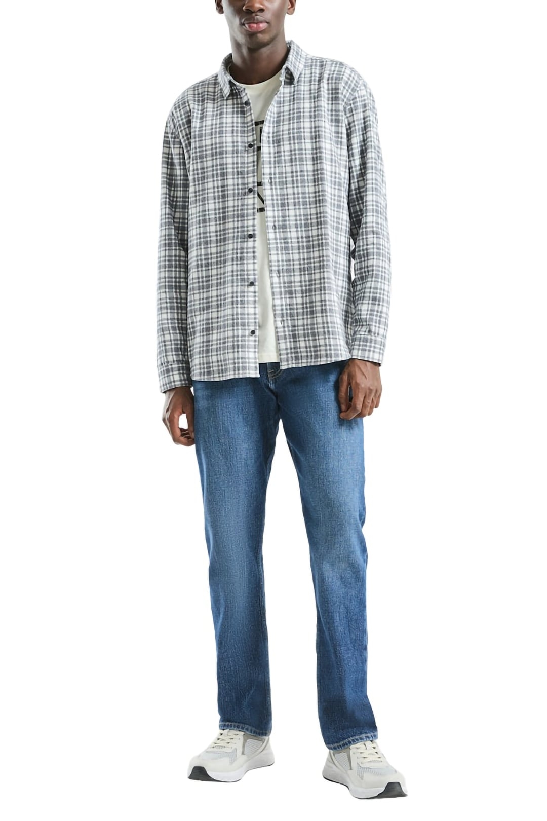 S.OLIVER-QS SHIRTS GREY/BLACK 2